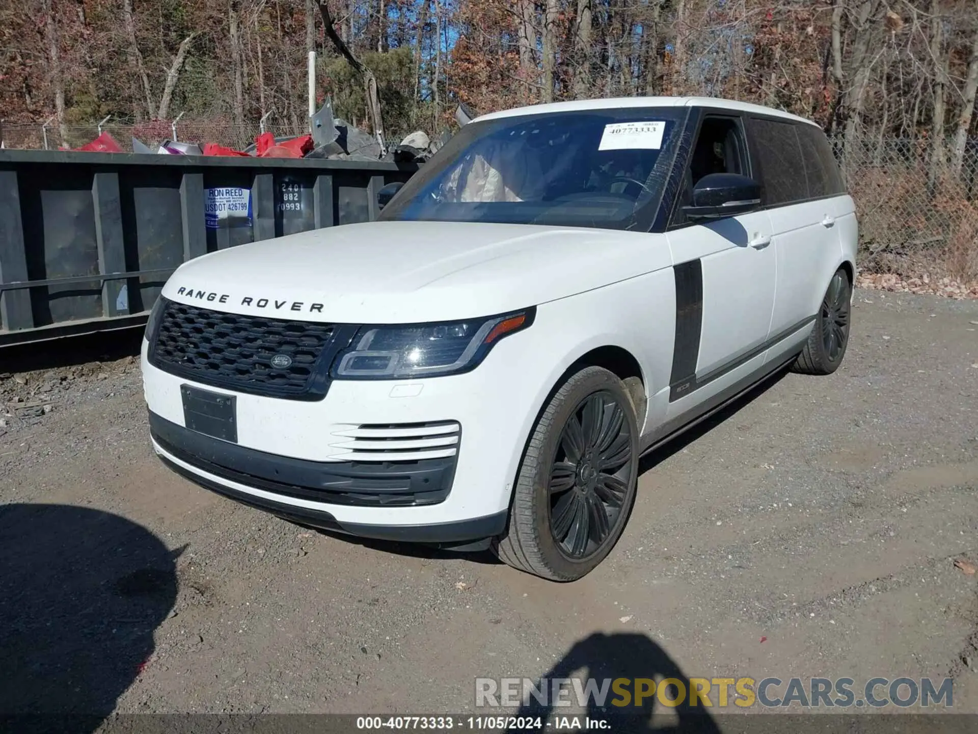 2 Photograph of a damaged car SALGS5SE7LA571328 LAND ROVER RANGE ROVER 2020