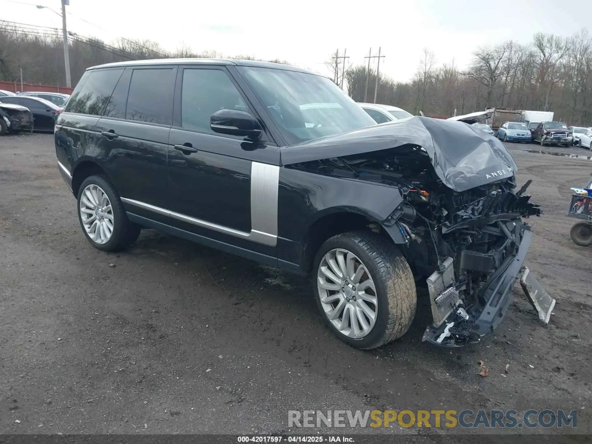 1 Photograph of a damaged car SALGS2RU3MA422587 LAND ROVER RANGE ROVER 2021