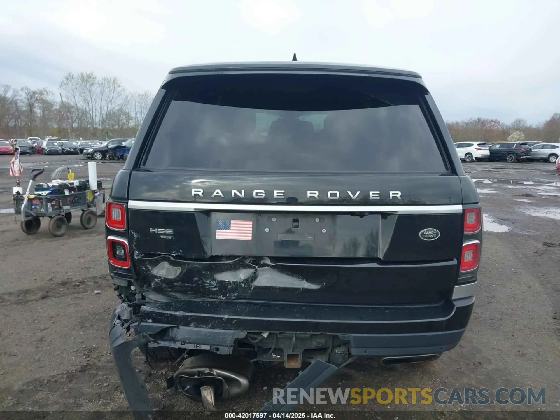 16 Photograph of a damaged car SALGS2RU3MA422587 LAND ROVER RANGE ROVER 2021
