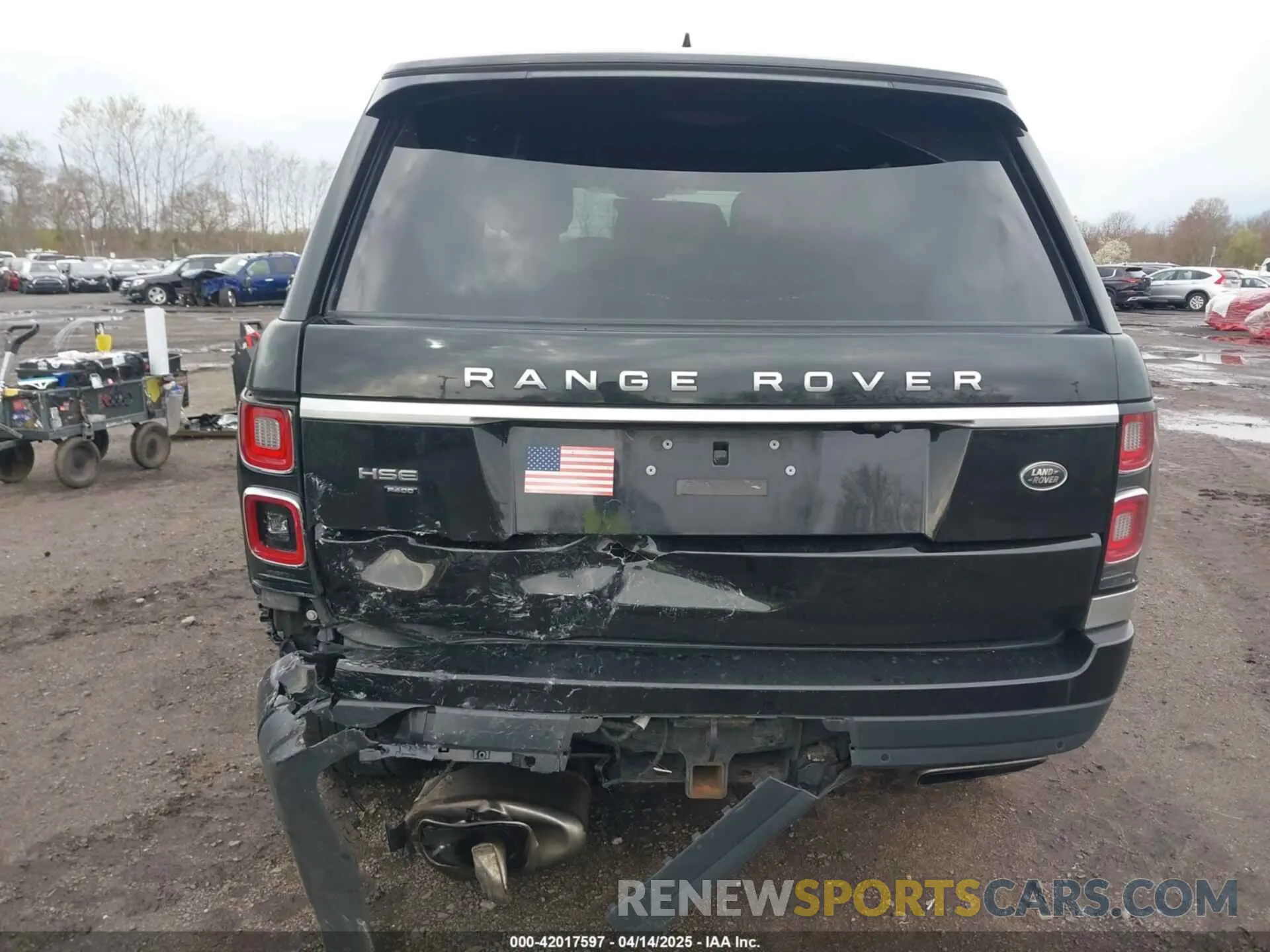 19 Photograph of a damaged car SALGS2RU3MA422587 LAND ROVER RANGE ROVER 2021