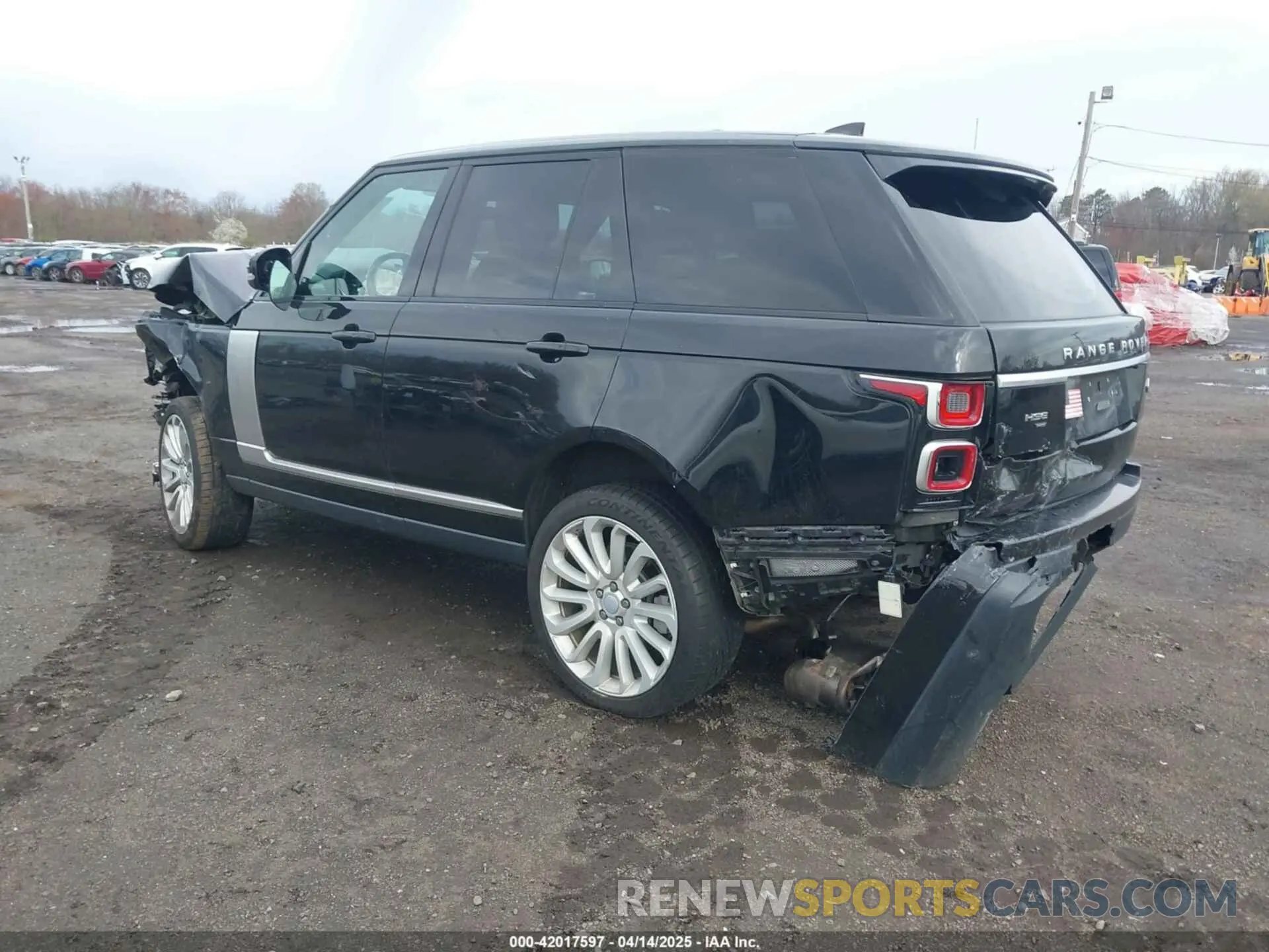 3 Photograph of a damaged car SALGS2RU3MA422587 LAND ROVER RANGE ROVER 2021