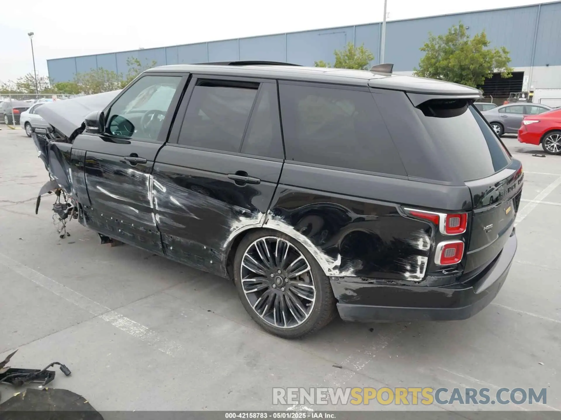 3 Photograph of a damaged car SALGS2RU4MA441990 LAND ROVER RANGE ROVER 2021