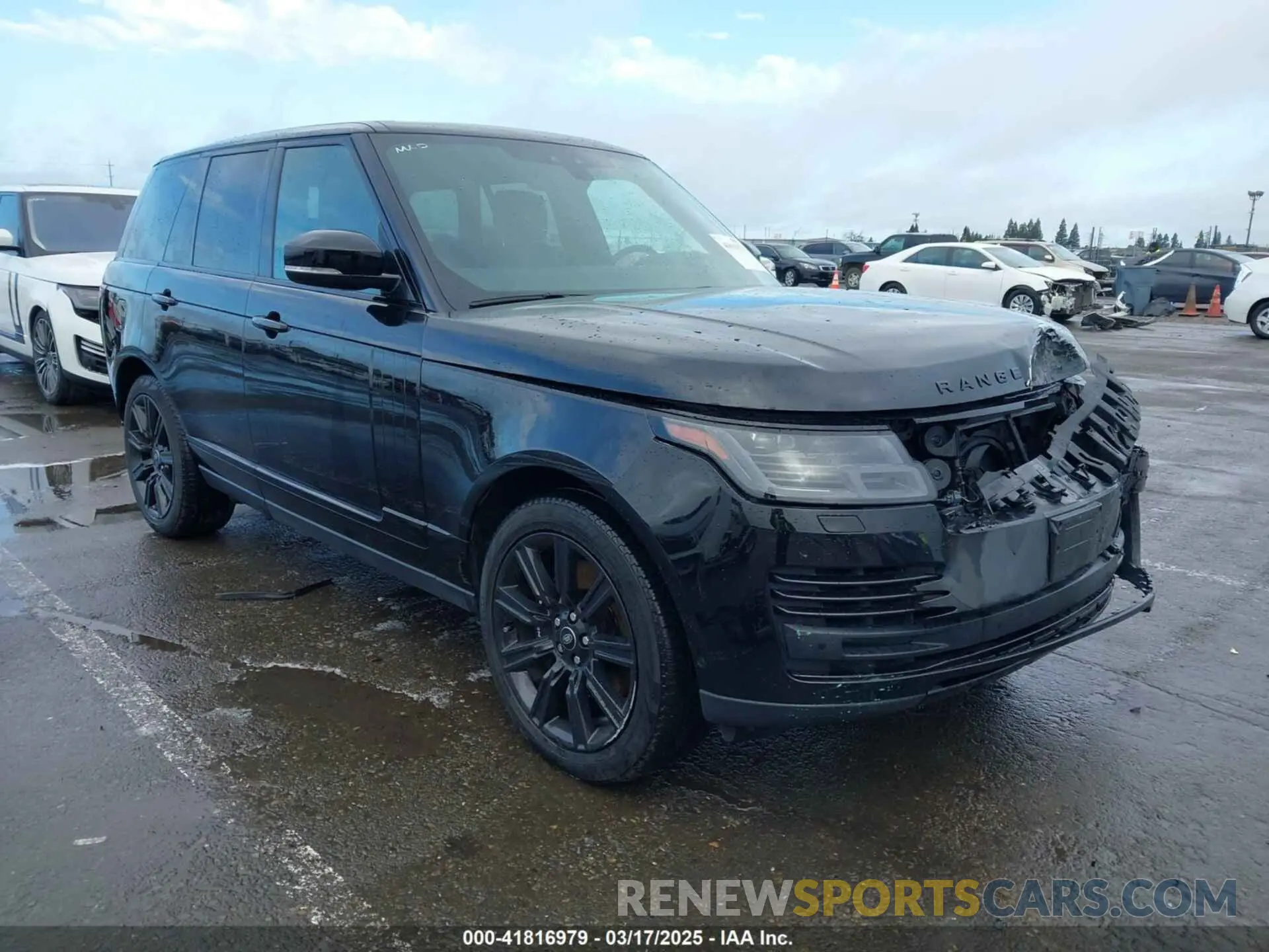 1 Photograph of a damaged car SALGS2RU4MA453296 LAND ROVER RANGE ROVER 2021