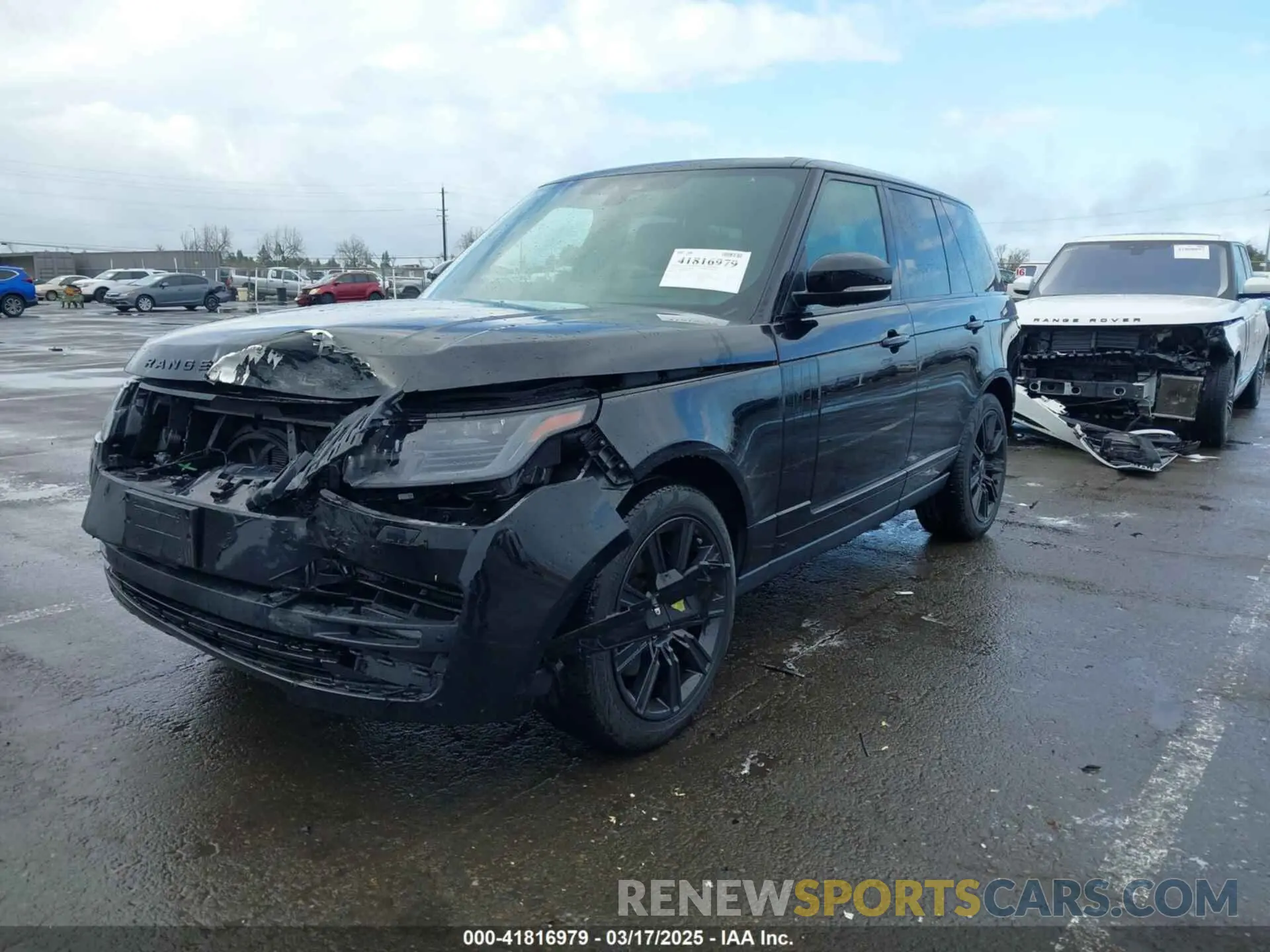 2 Photograph of a damaged car SALGS2RU4MA453296 LAND ROVER RANGE ROVER 2021