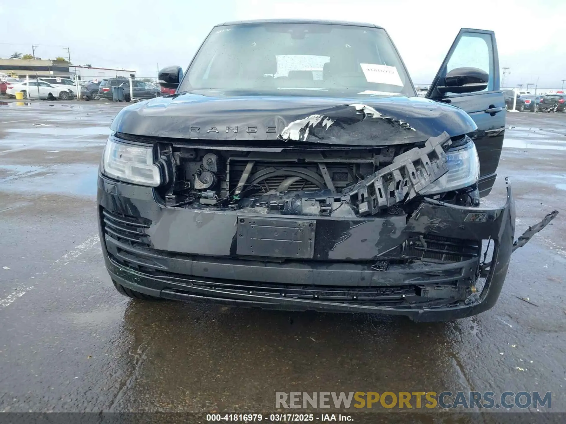 6 Photograph of a damaged car SALGS2RU4MA453296 LAND ROVER RANGE ROVER 2021