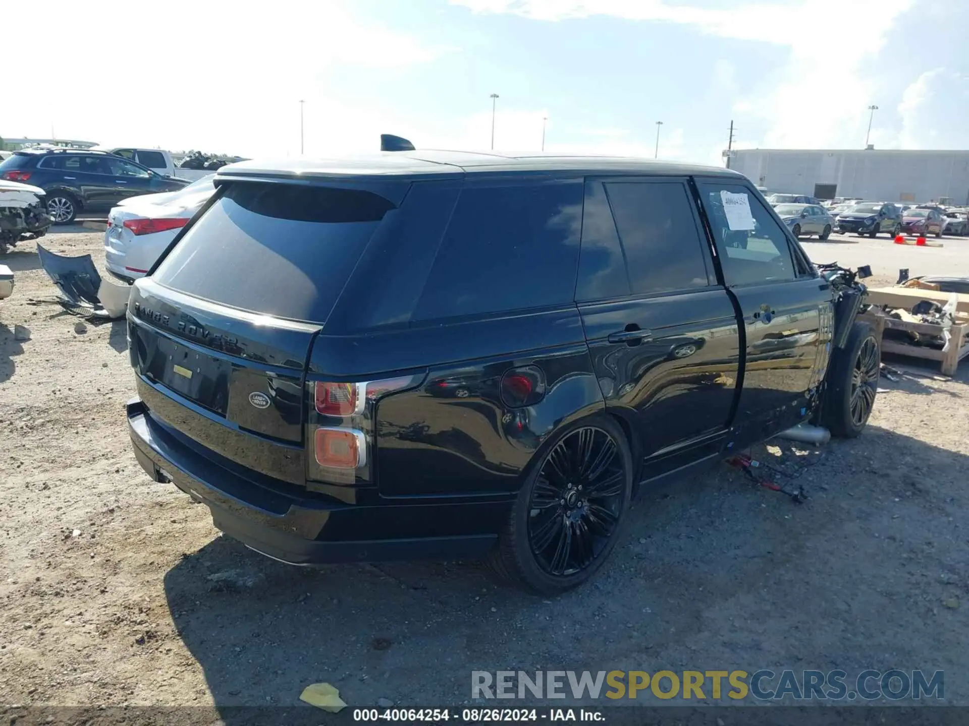 4 Photograph of a damaged car SALGS2RU6MA438847 LAND ROVER RANGE ROVER 2021