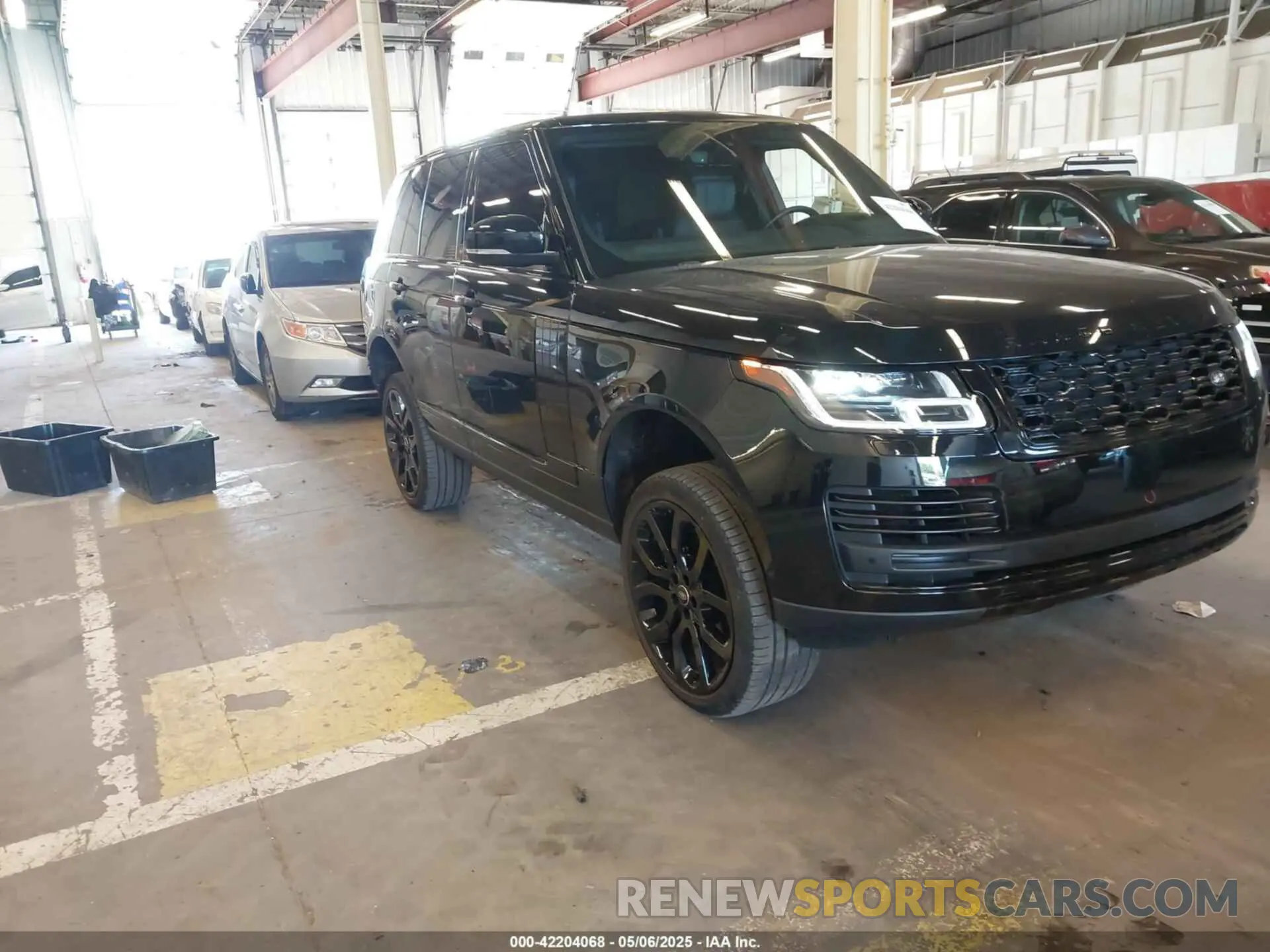 1 Photograph of a damaged car SALGS2SE8MA438691 LAND ROVER RANGE ROVER 2021