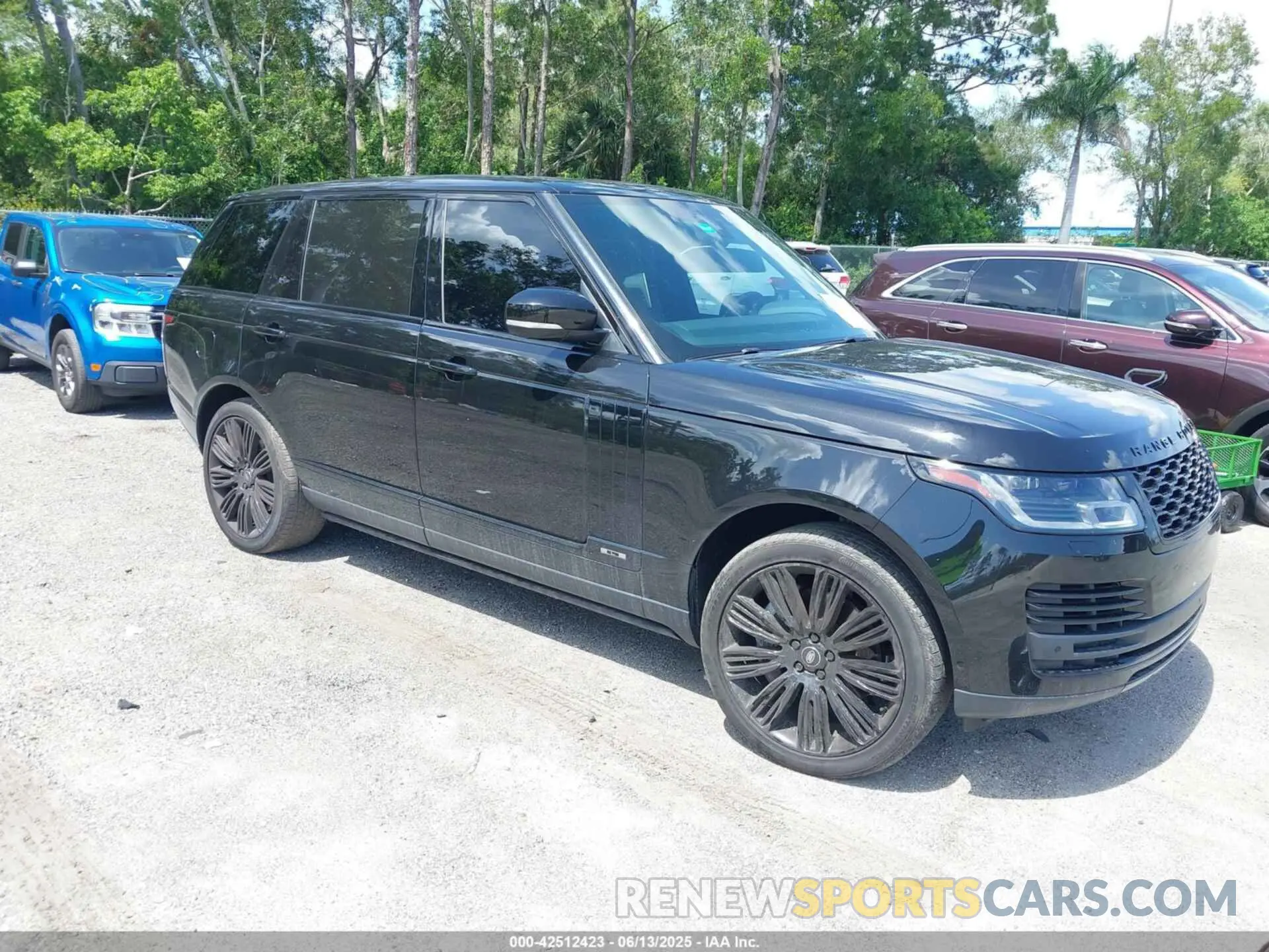 1 Photograph of a damaged car SALGS5SE1MA416243 LAND ROVER RANGE ROVER 2021