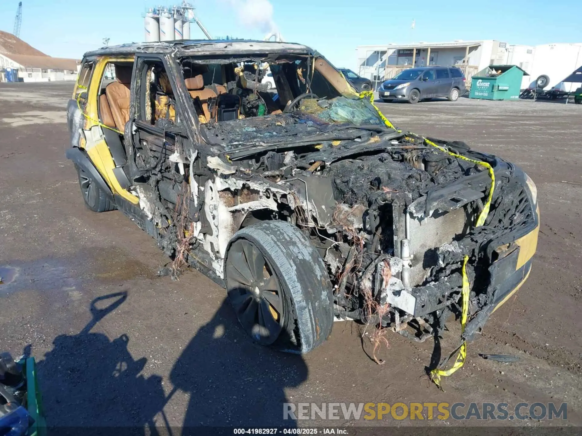 1 Photograph of a damaged car SALGU5SE9MA433642 LAND ROVER RANGE ROVER 2021