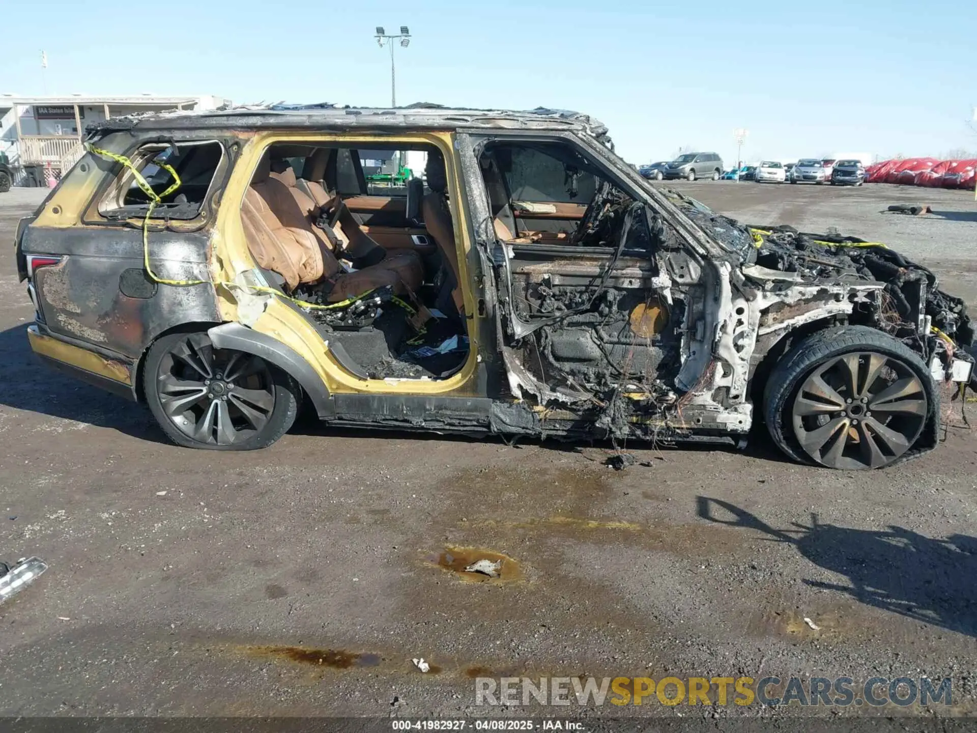 6 Photograph of a damaged car SALGU5SE9MA433642 LAND ROVER RANGE ROVER 2021