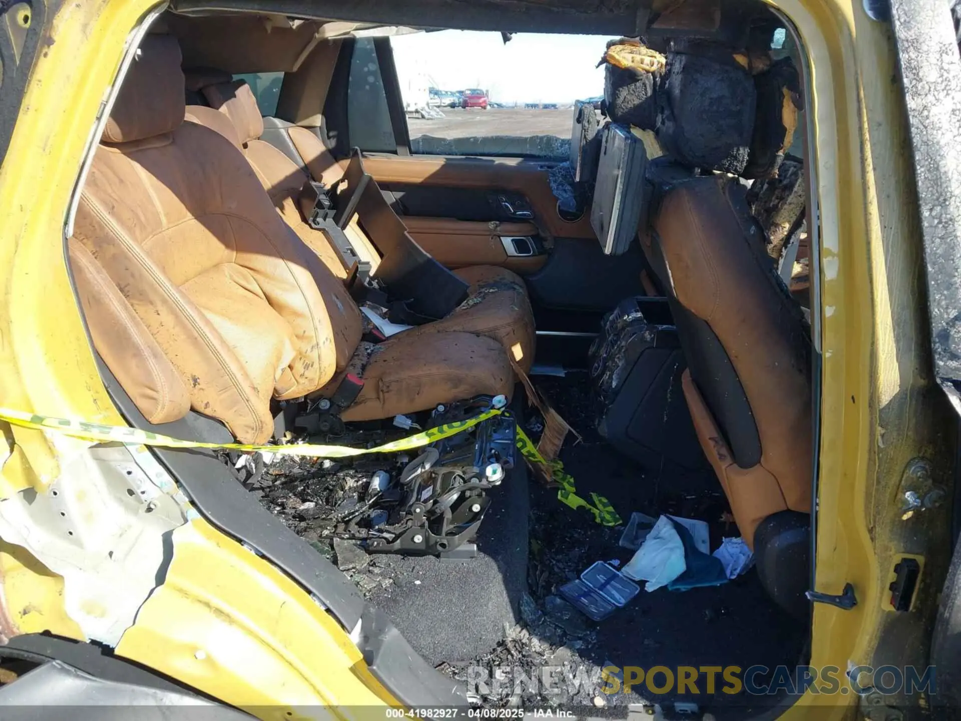 8 Photograph of a damaged car SALGU5SE9MA433642 LAND ROVER RANGE ROVER 2021