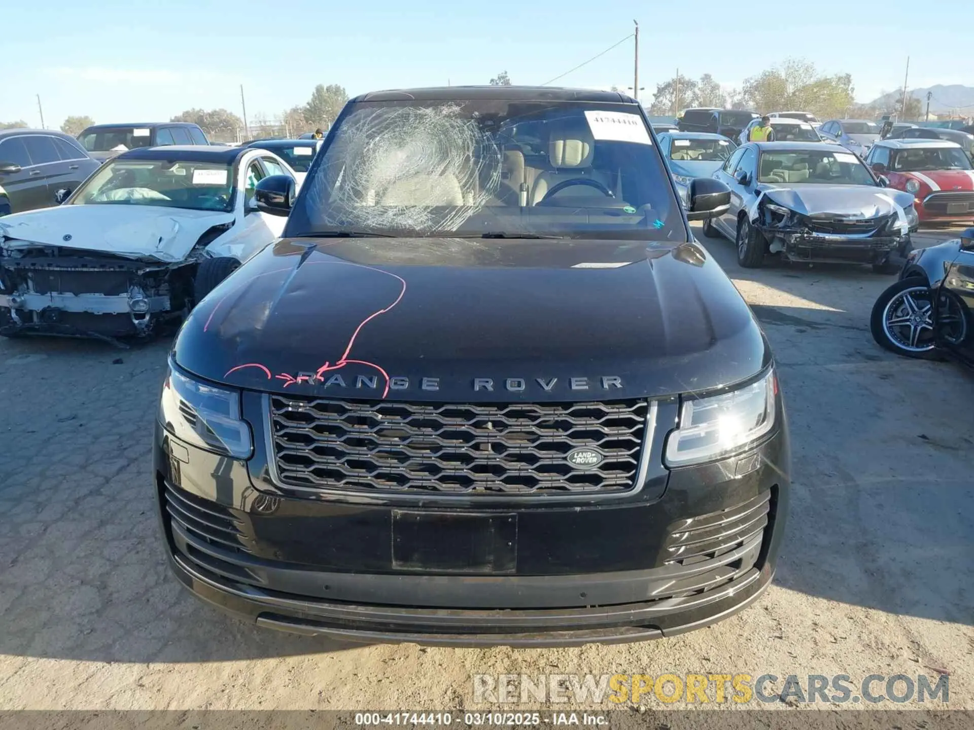 12 Photograph of a damaged car SALGR2SU2NA463588 LAND ROVER RANGE ROVER 2022