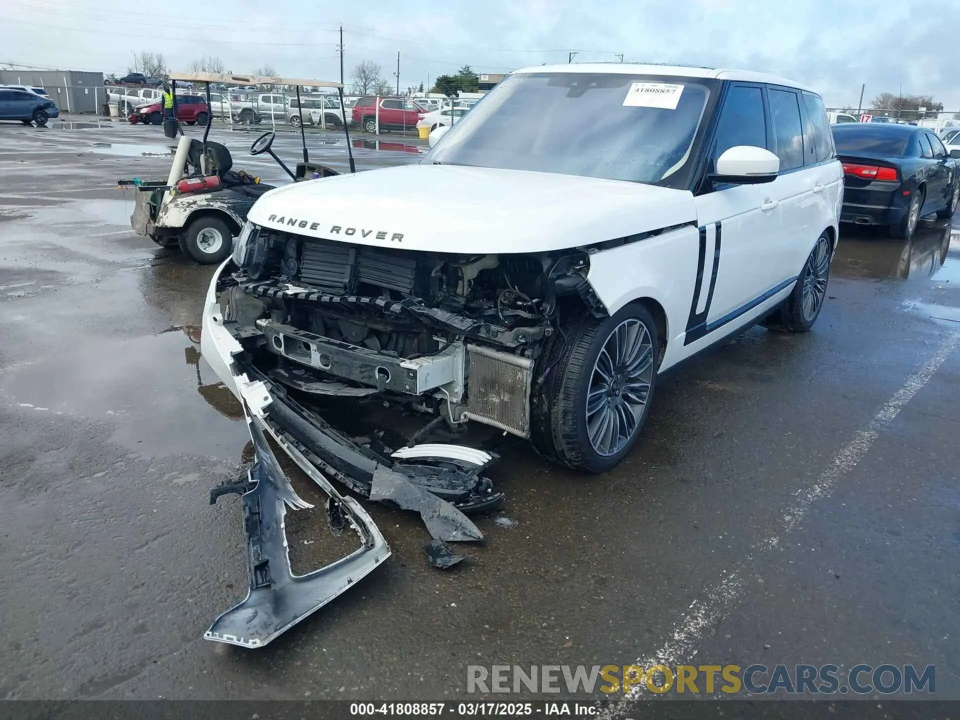 6 Photograph of a damaged car SALGS2RU0NA464488 LAND ROVER RANGE ROVER 2022
