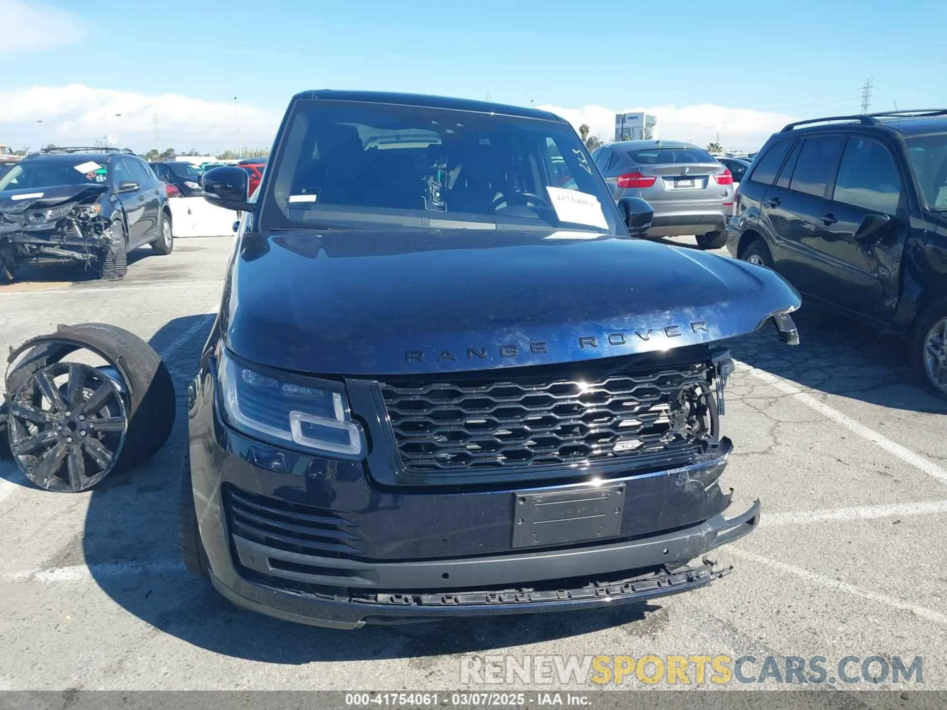 12 Photograph of a damaged car SALGS2RU8NA465517 LAND ROVER RANGE ROVER 2022