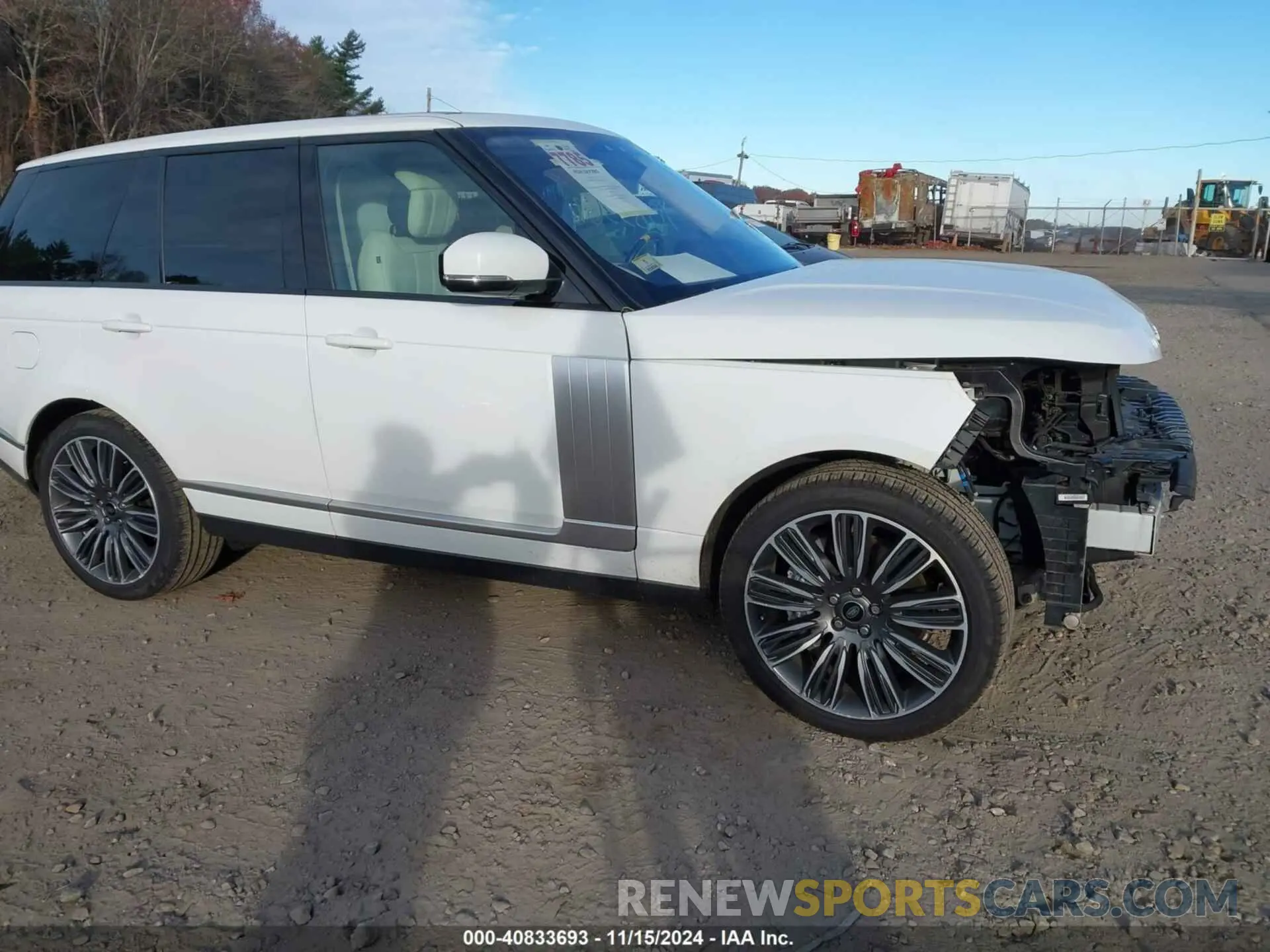 1 Photograph of a damaged car SALGS2RU9NA464652 LAND ROVER RANGE ROVER 2022