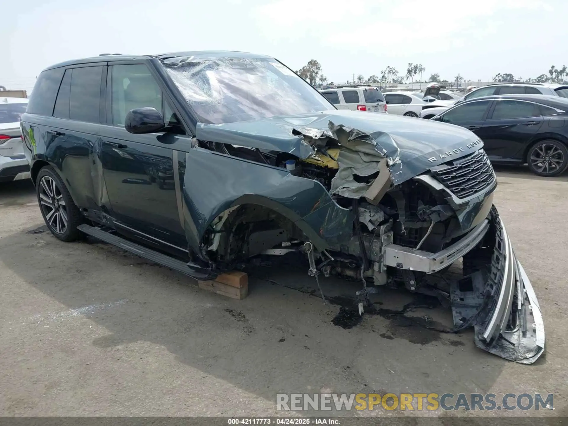 1 Photograph of a damaged car SALKP9E78PA034845 LAND ROVER RANGE ROVER 2023