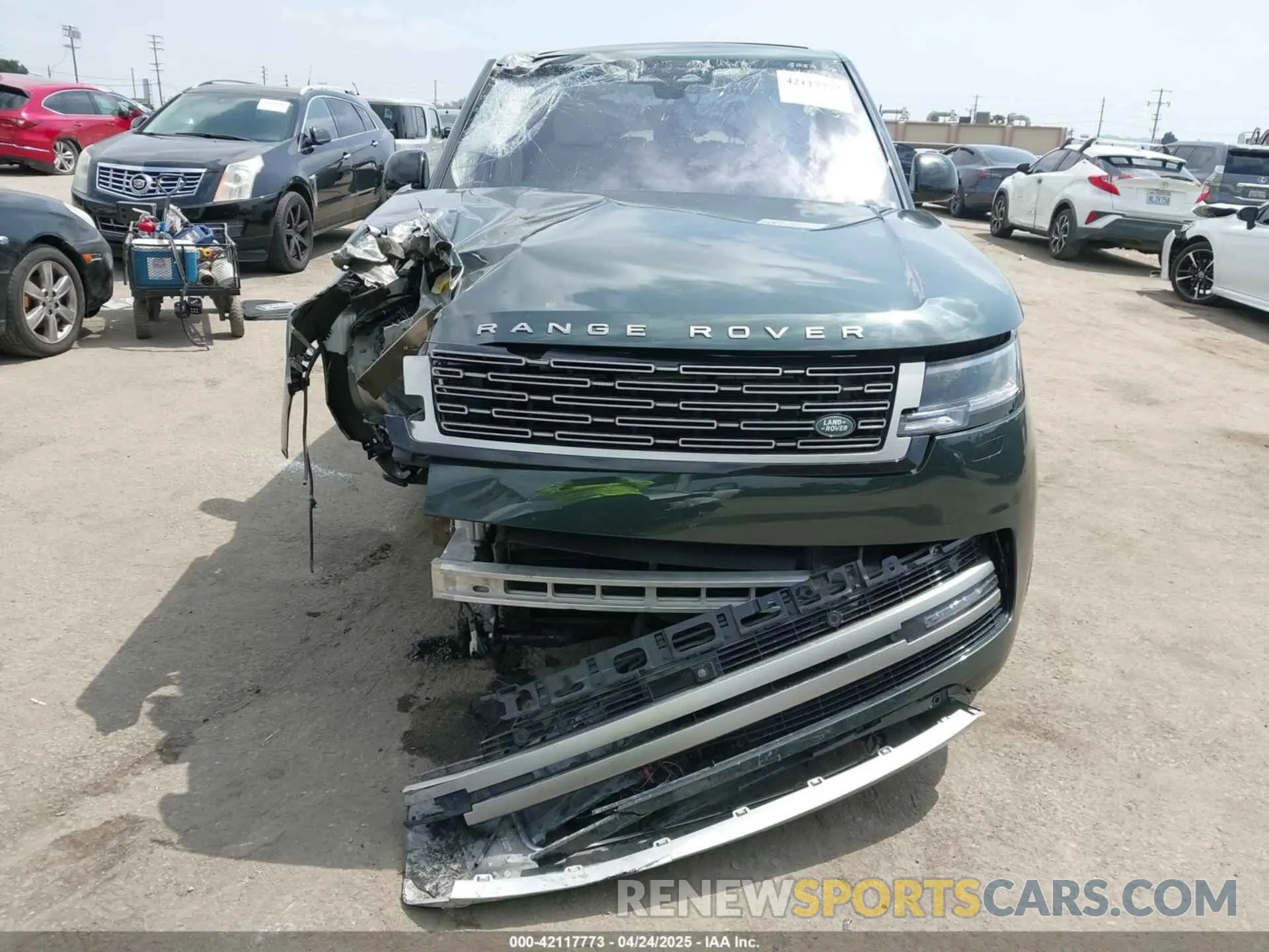 12 Photograph of a damaged car SALKP9E78PA034845 LAND ROVER RANGE ROVER 2023