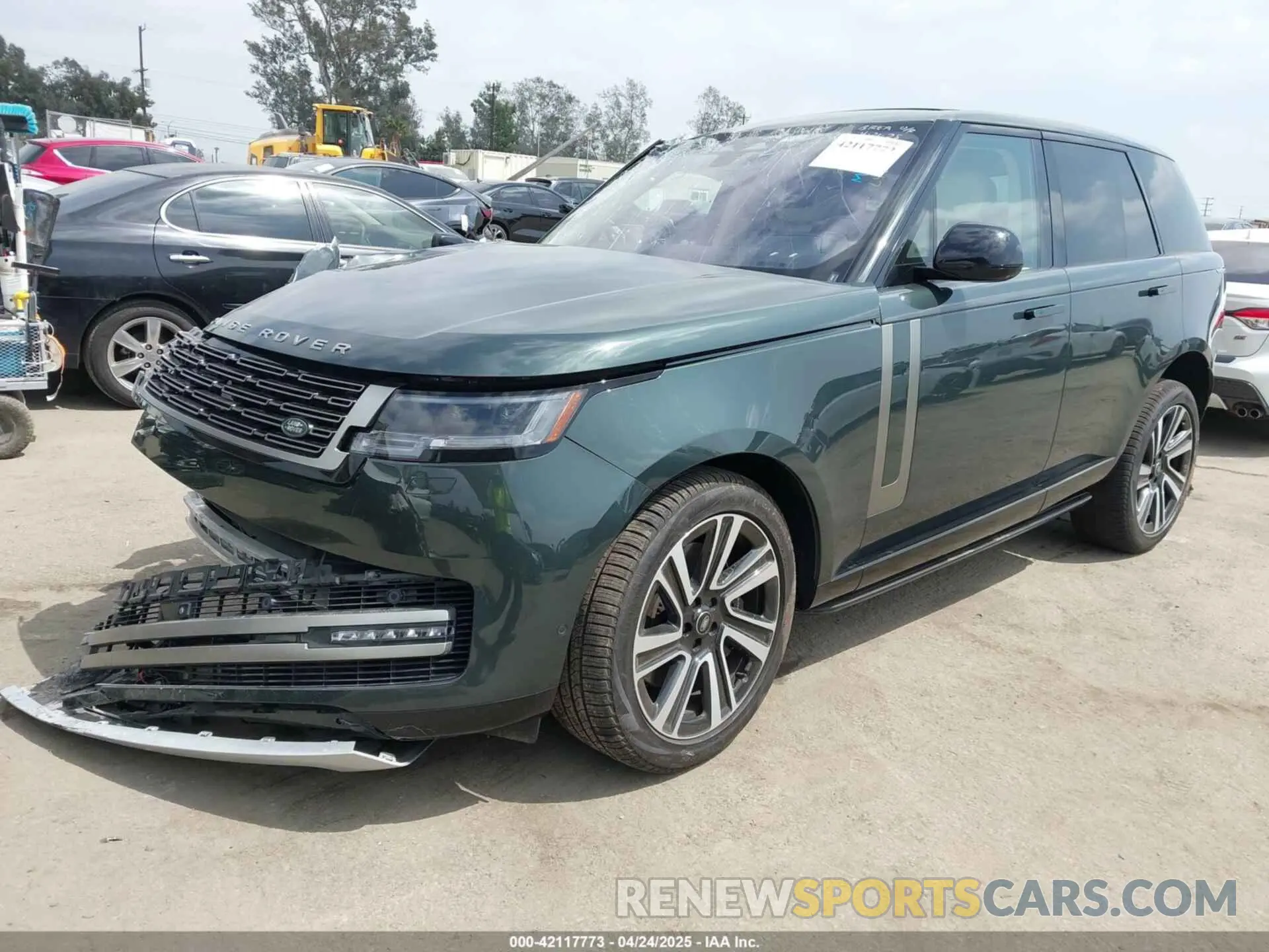 2 Photograph of a damaged car SALKP9E78PA034845 LAND ROVER RANGE ROVER 2023