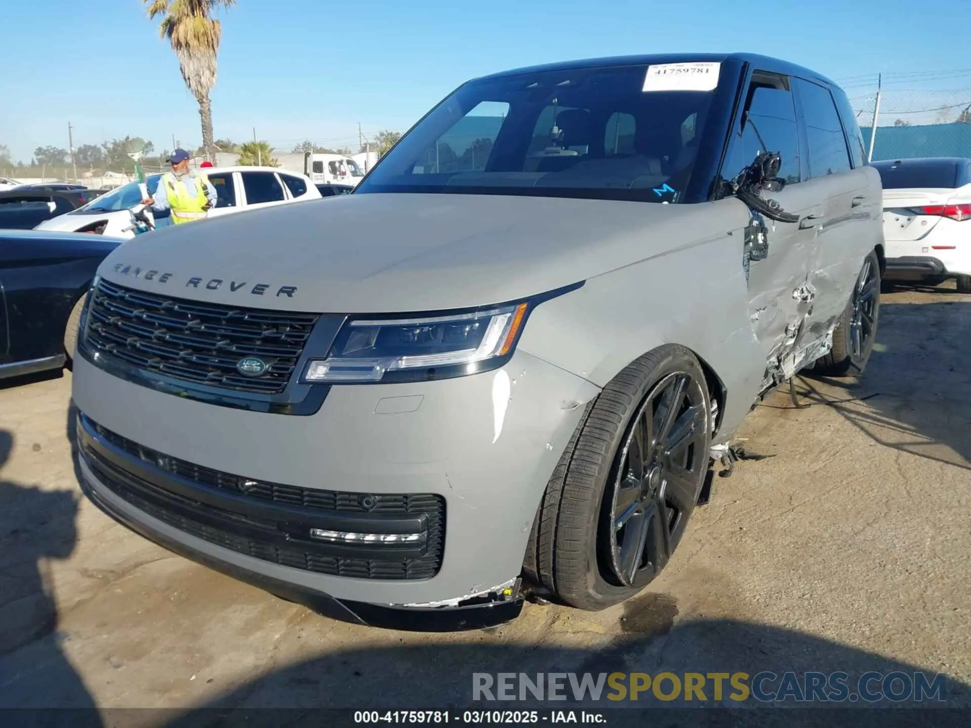 2 Photograph of a damaged car SALKP9FU9PA044756 LAND ROVER RANGE ROVER 2023