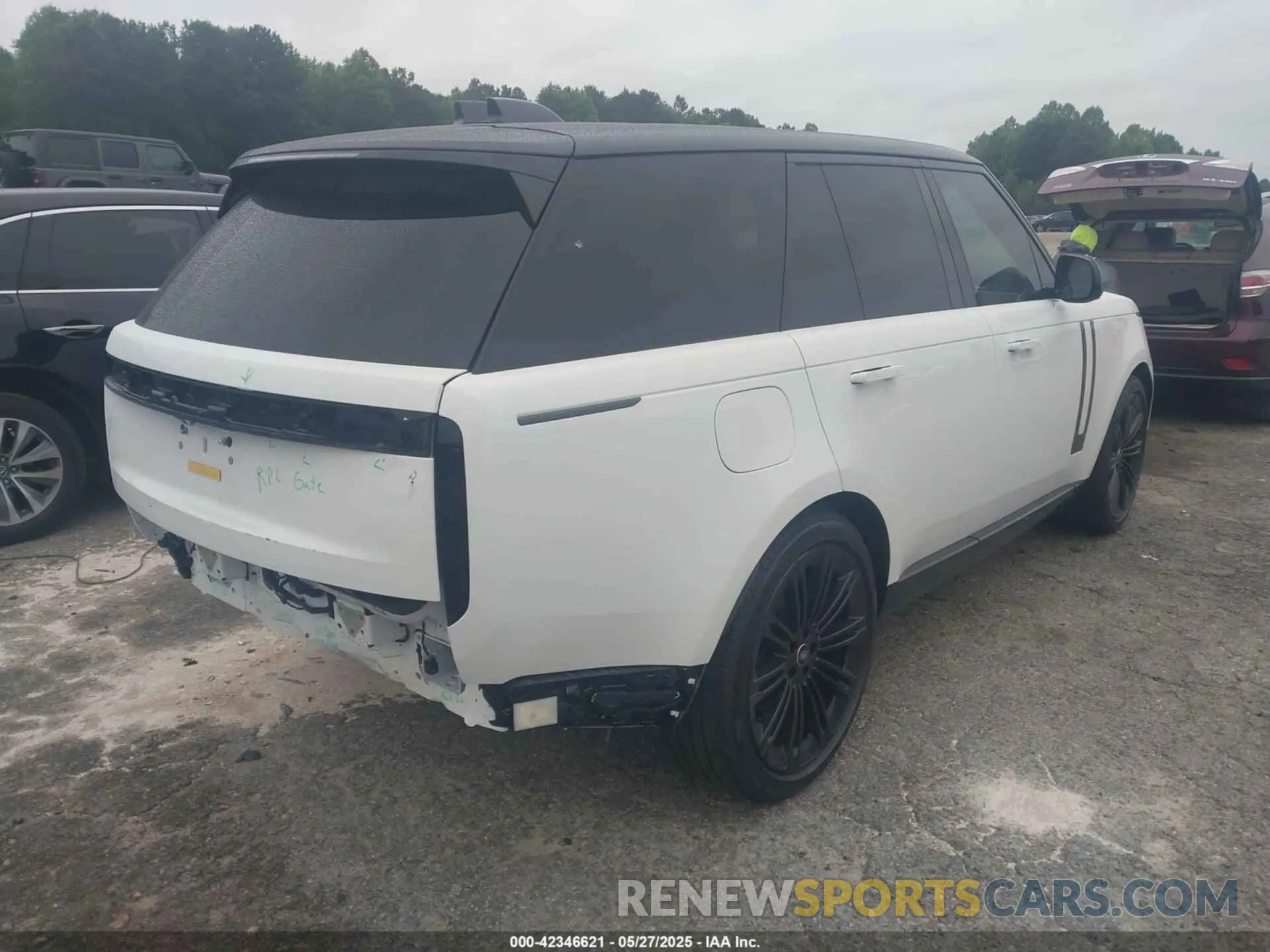 4 Photograph of a damaged car SALKP9FU6SA278068 LAND ROVER RANGE ROVER 2025