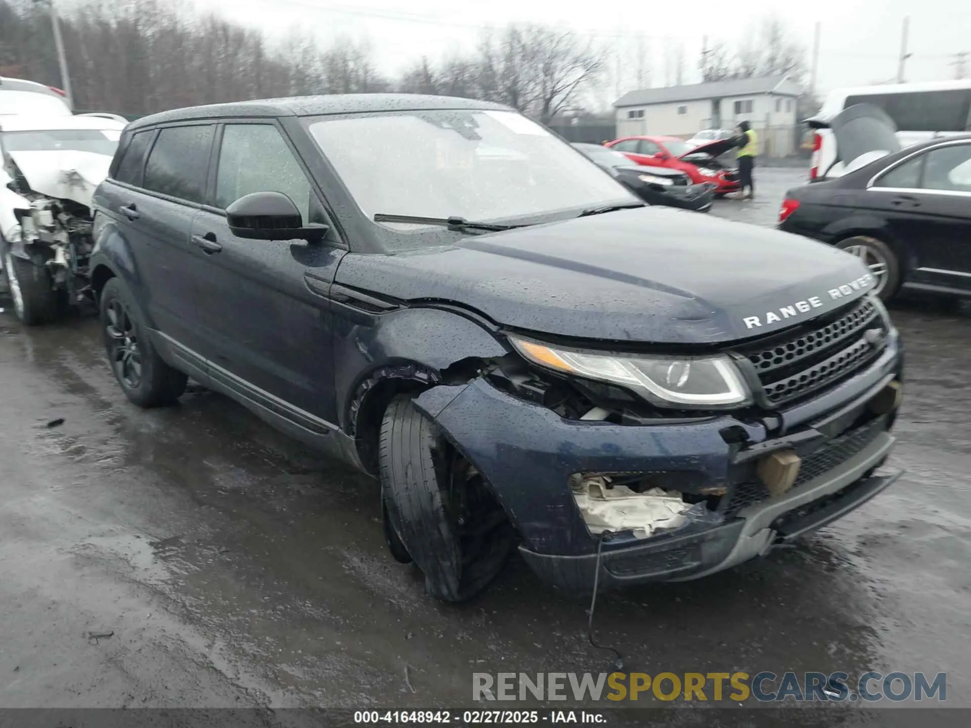1 Photograph of a damaged car SALVP2RX2KH341541 LAND ROVER RANGE ROVER EVOQUE 2019