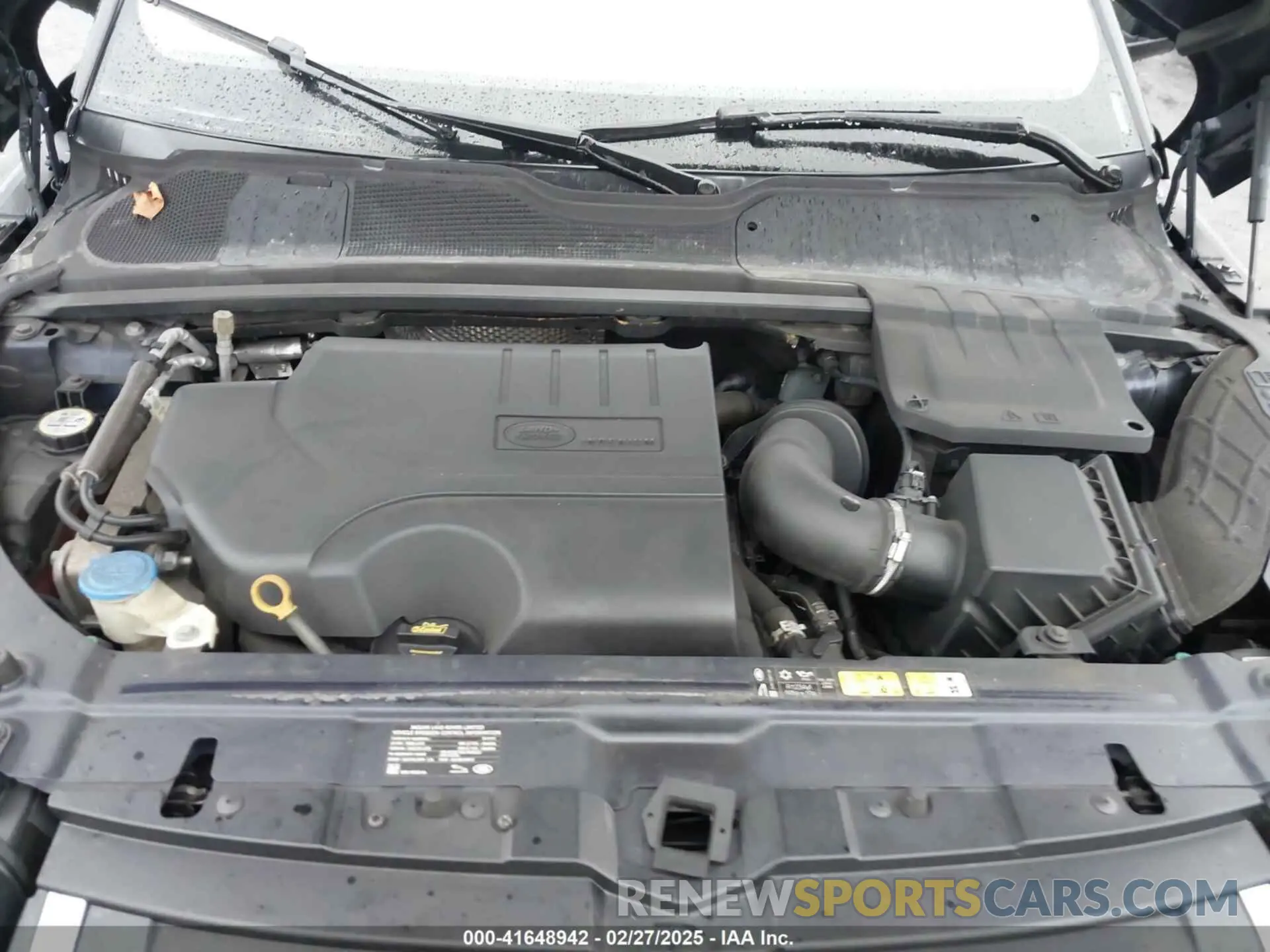 10 Photograph of a damaged car SALVP2RX2KH341541 LAND ROVER RANGE ROVER EVOQUE 2019