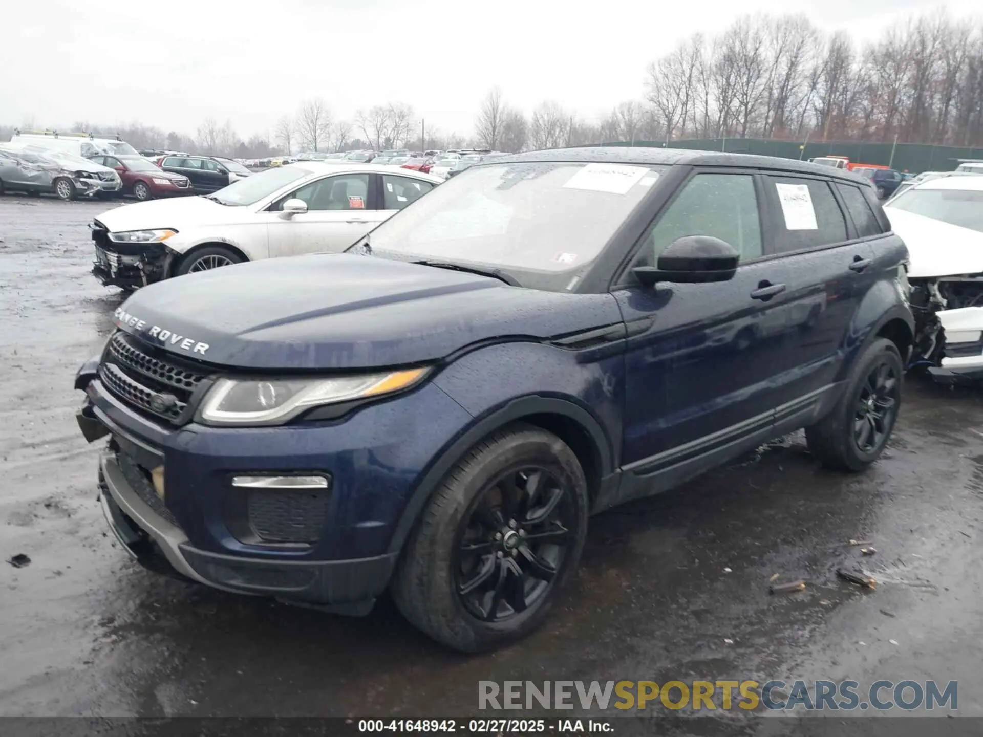 2 Photograph of a damaged car SALVP2RX2KH341541 LAND ROVER RANGE ROVER EVOQUE 2019
