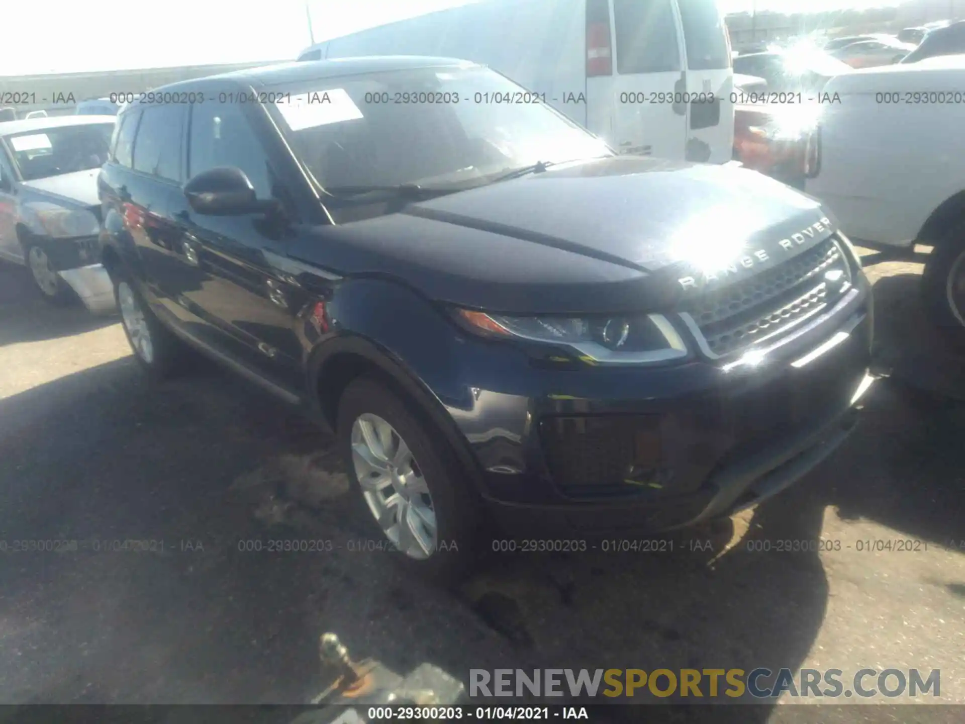 1 Photograph of a damaged car SALVP2RX4KH341346 LAND ROVER RANGE ROVER EVOQUE 2019