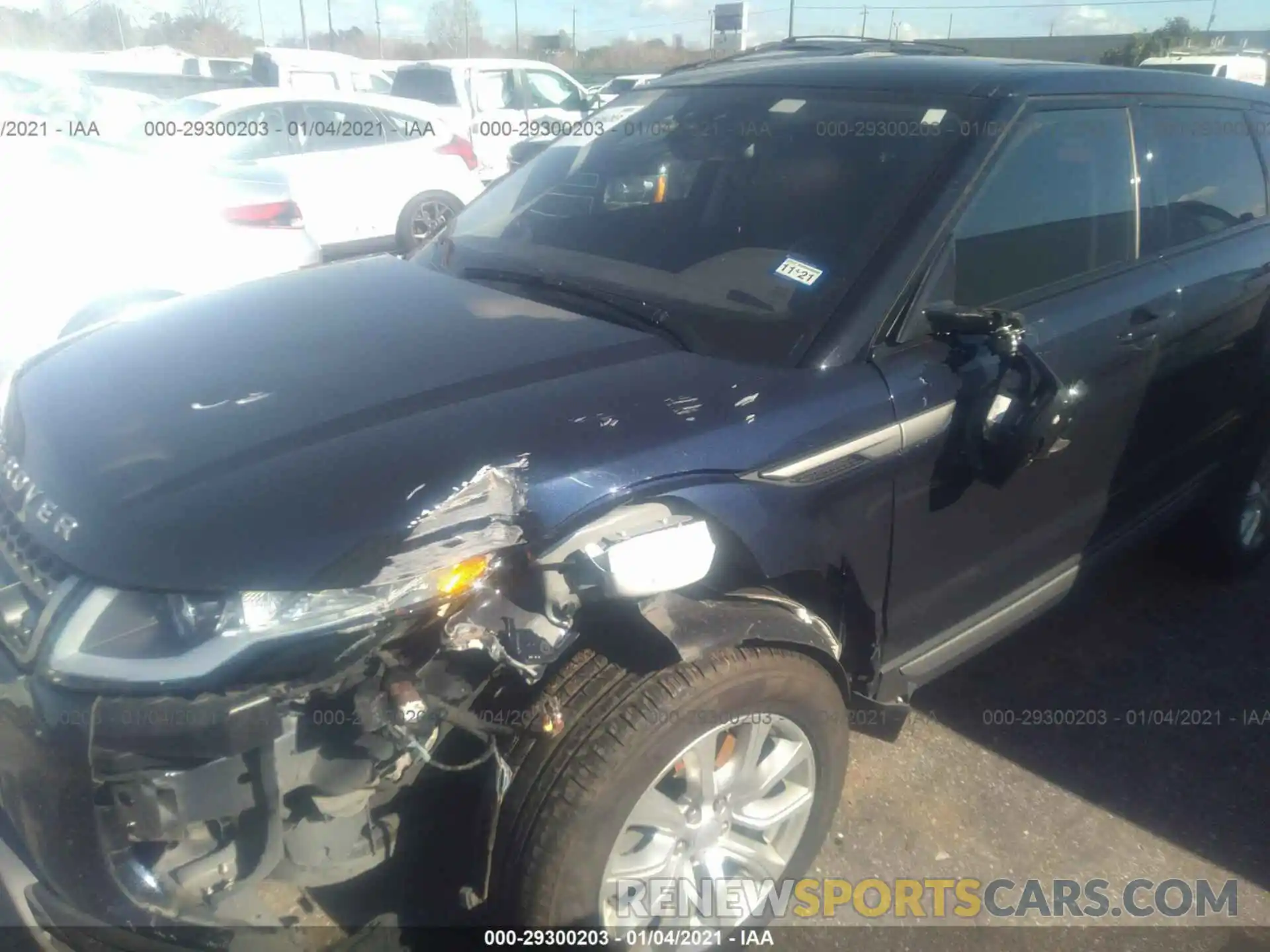 6 Photograph of a damaged car SALVP2RX4KH341346 LAND ROVER RANGE ROVER EVOQUE 2019