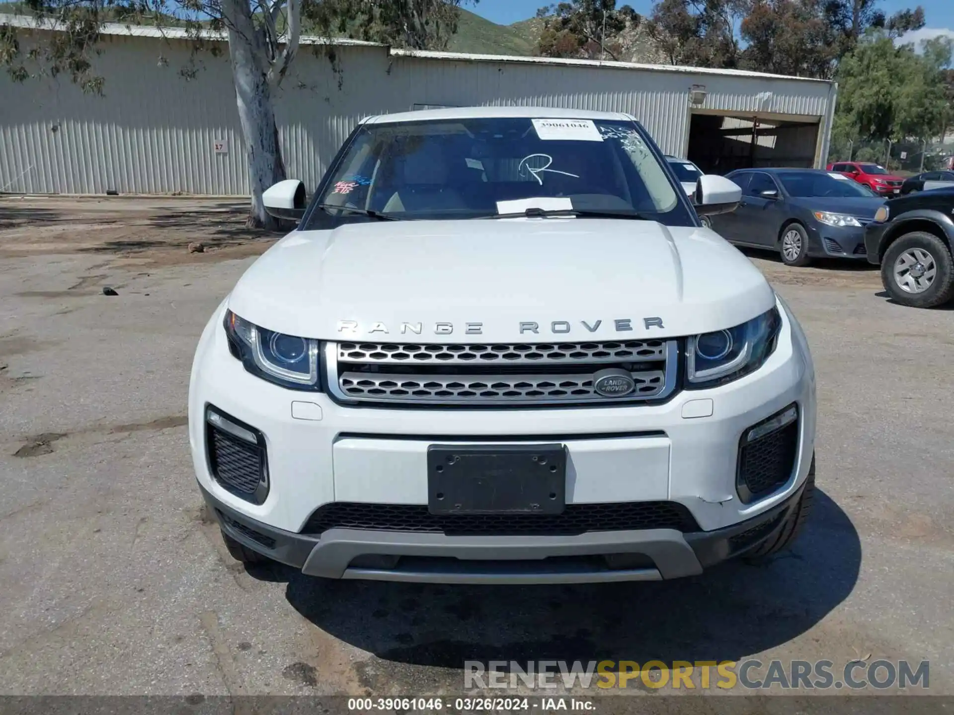 12 Photograph of a damaged car SALVP2RX4KH345199 LAND ROVER RANGE ROVER EVOQUE 2019