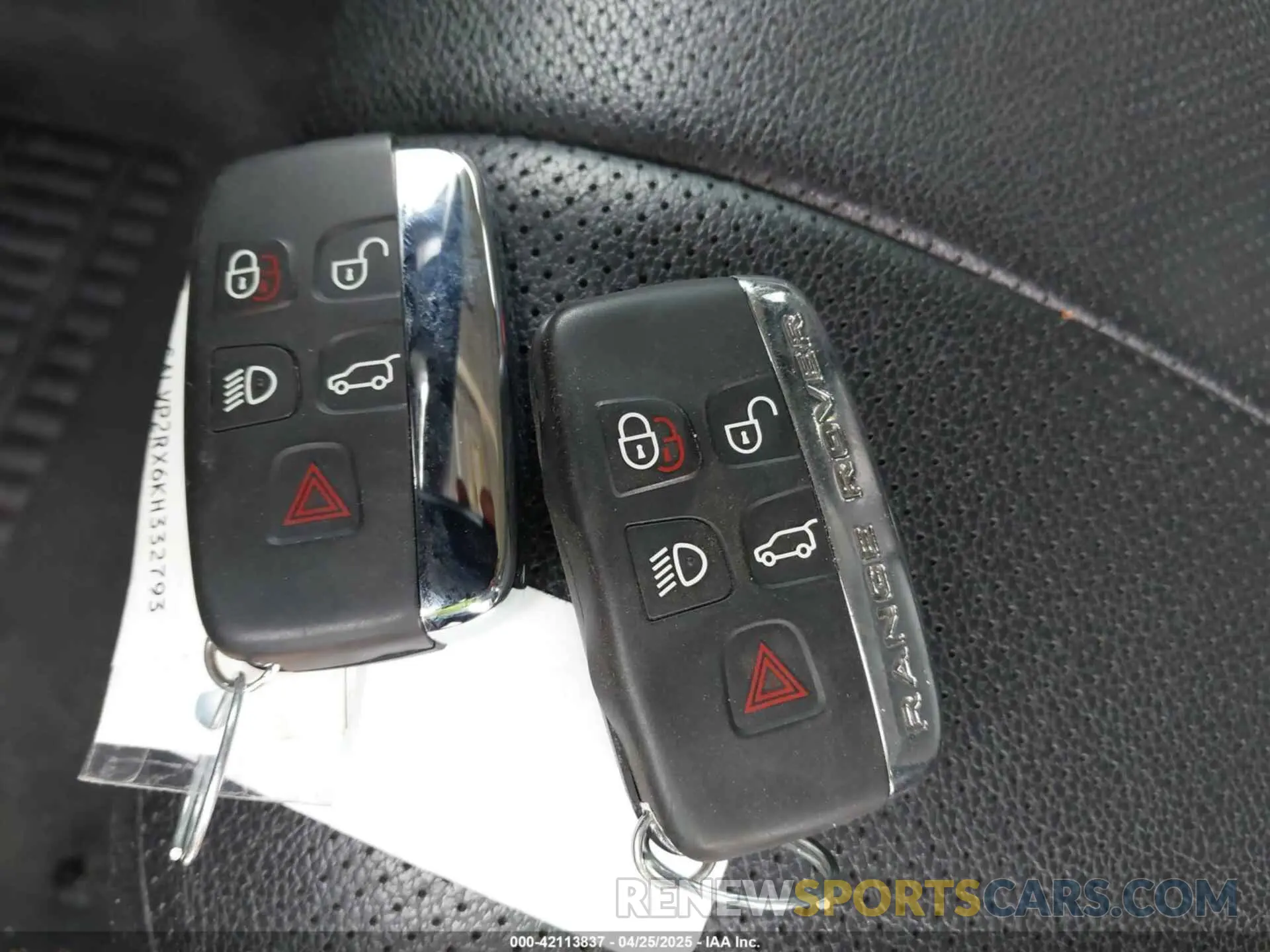 11 Photograph of a damaged car SALVP2RX6KH332793 LAND ROVER RANGE ROVER EVOQUE 2019