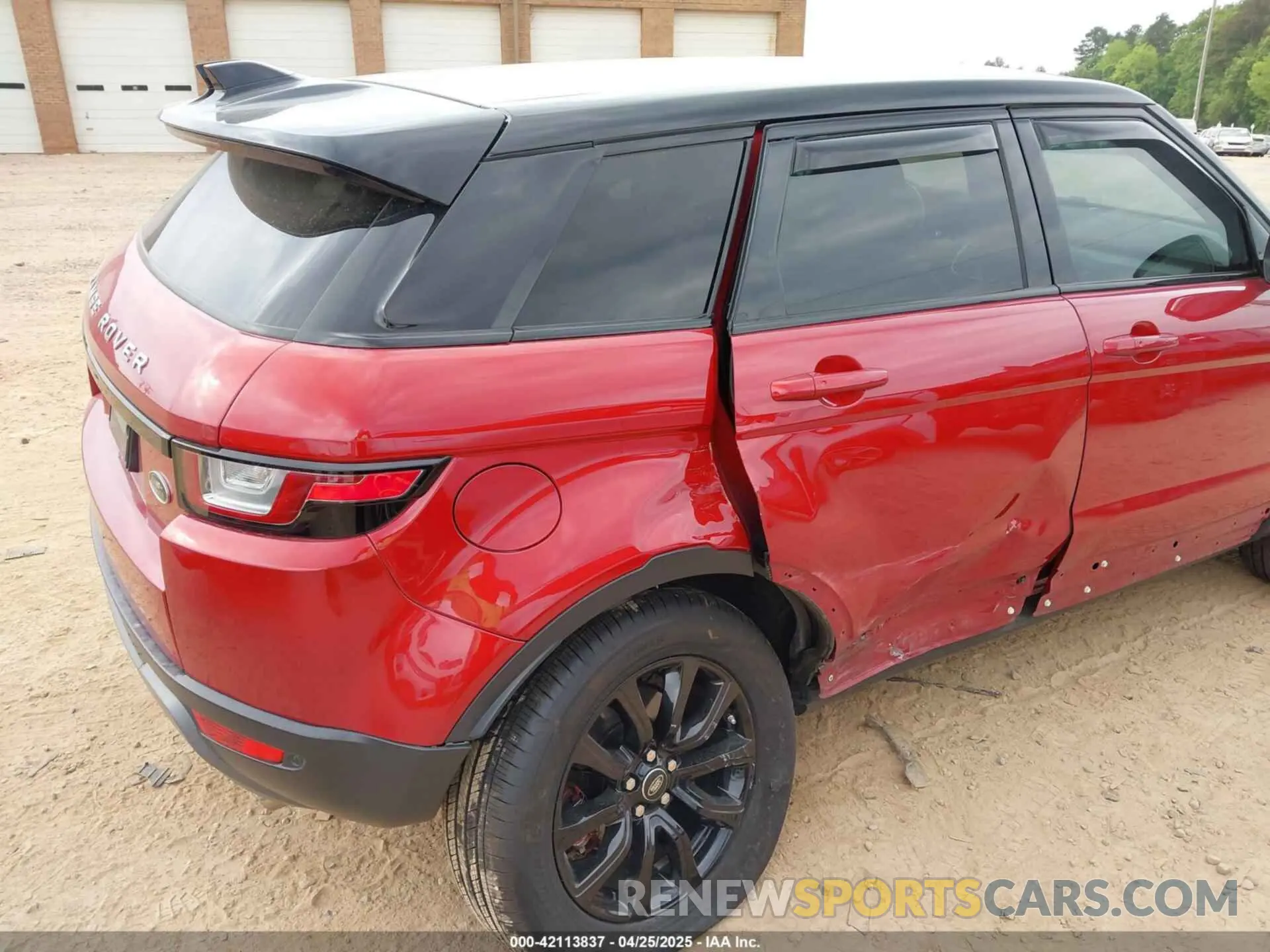 6 Photograph of a damaged car SALVP2RX6KH332793 LAND ROVER RANGE ROVER EVOQUE 2019