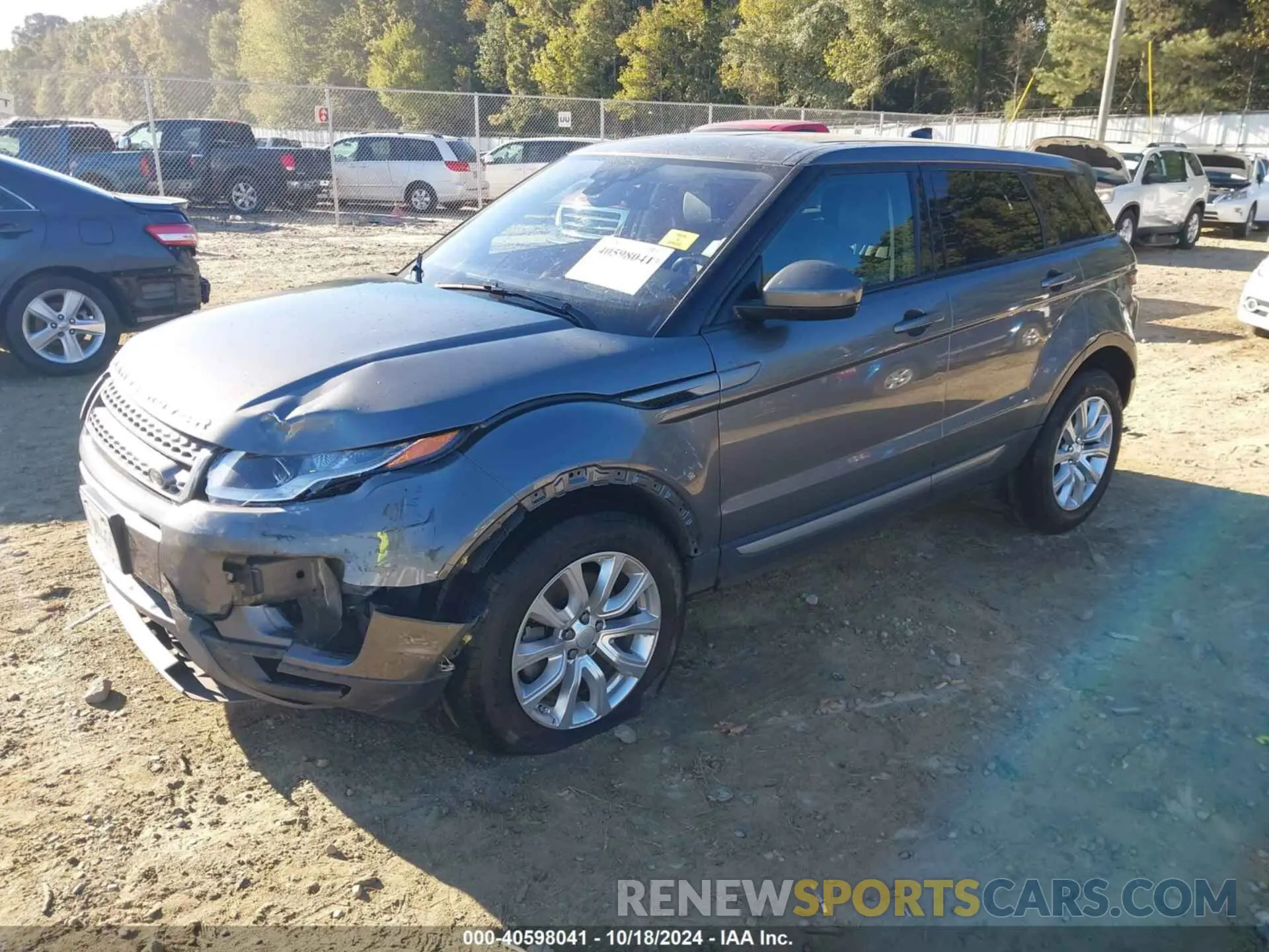 2 Photograph of a damaged car SALVP2RX7KH342121 LAND ROVER RANGE ROVER EVOQUE 2019