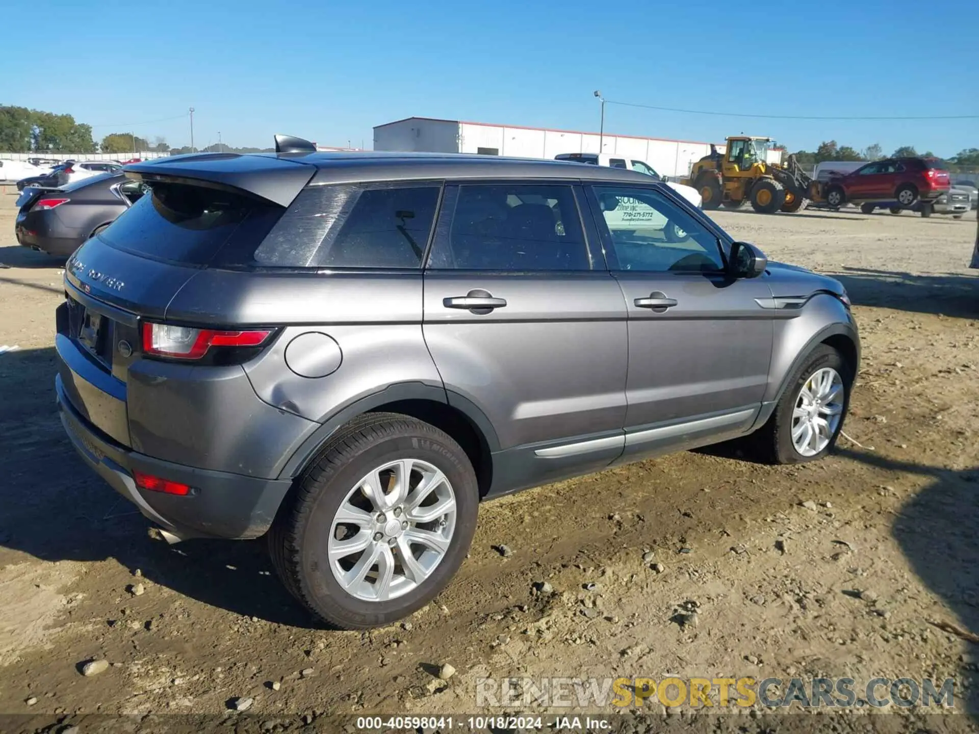 4 Photograph of a damaged car SALVP2RX7KH342121 LAND ROVER RANGE ROVER EVOQUE 2019
