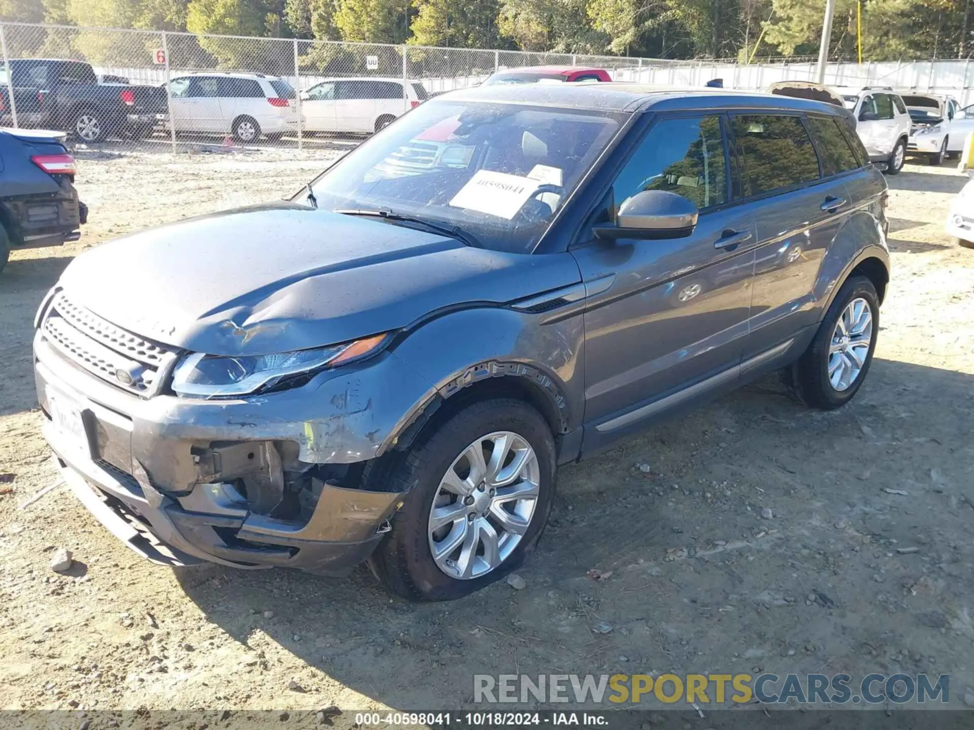 6 Photograph of a damaged car SALVP2RX7KH342121 LAND ROVER RANGE ROVER EVOQUE 2019