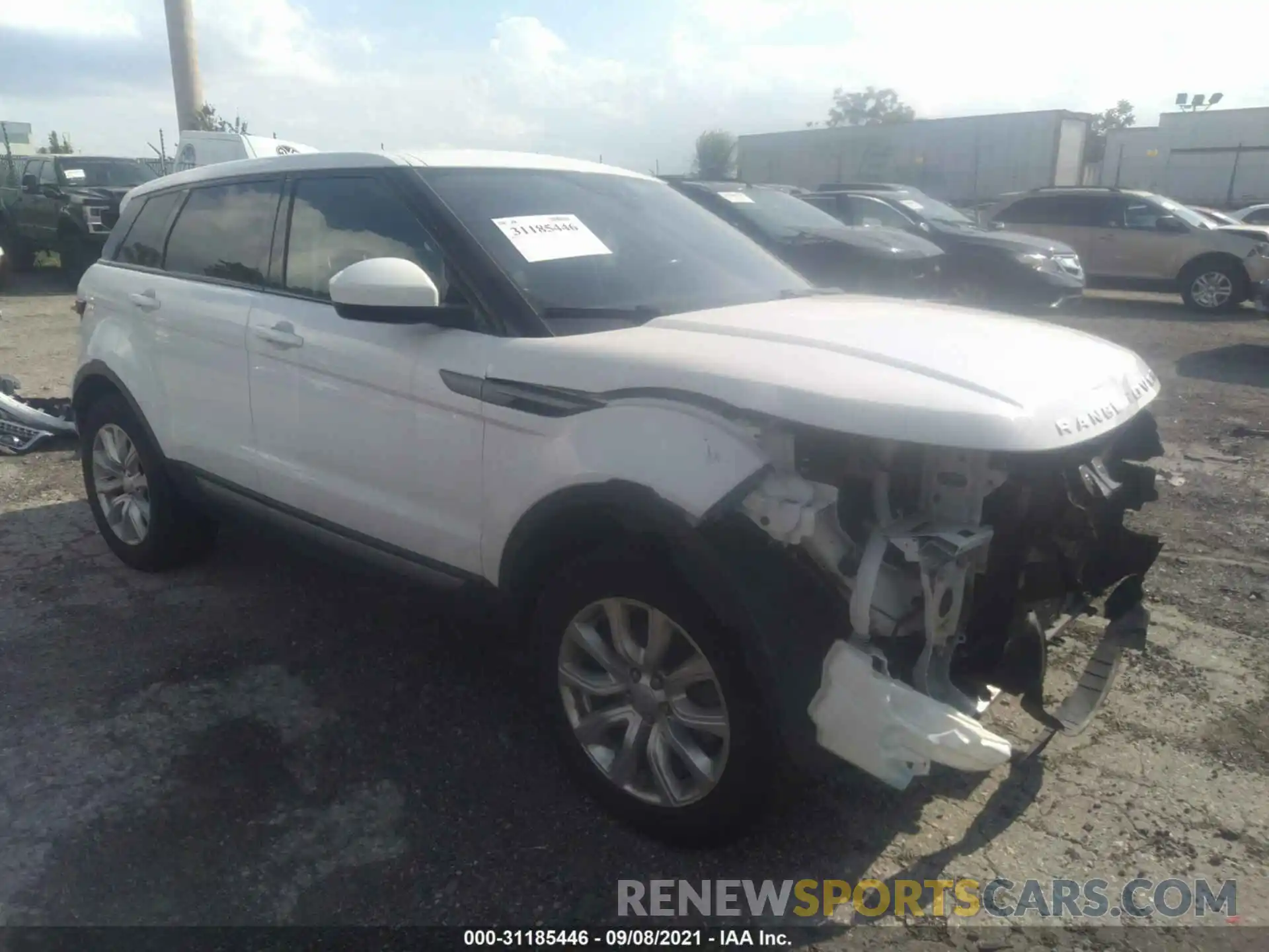 1 Photograph of a damaged car SALVP2RX7KH349523 LAND ROVER RANGE ROVER EVOQUE 2019