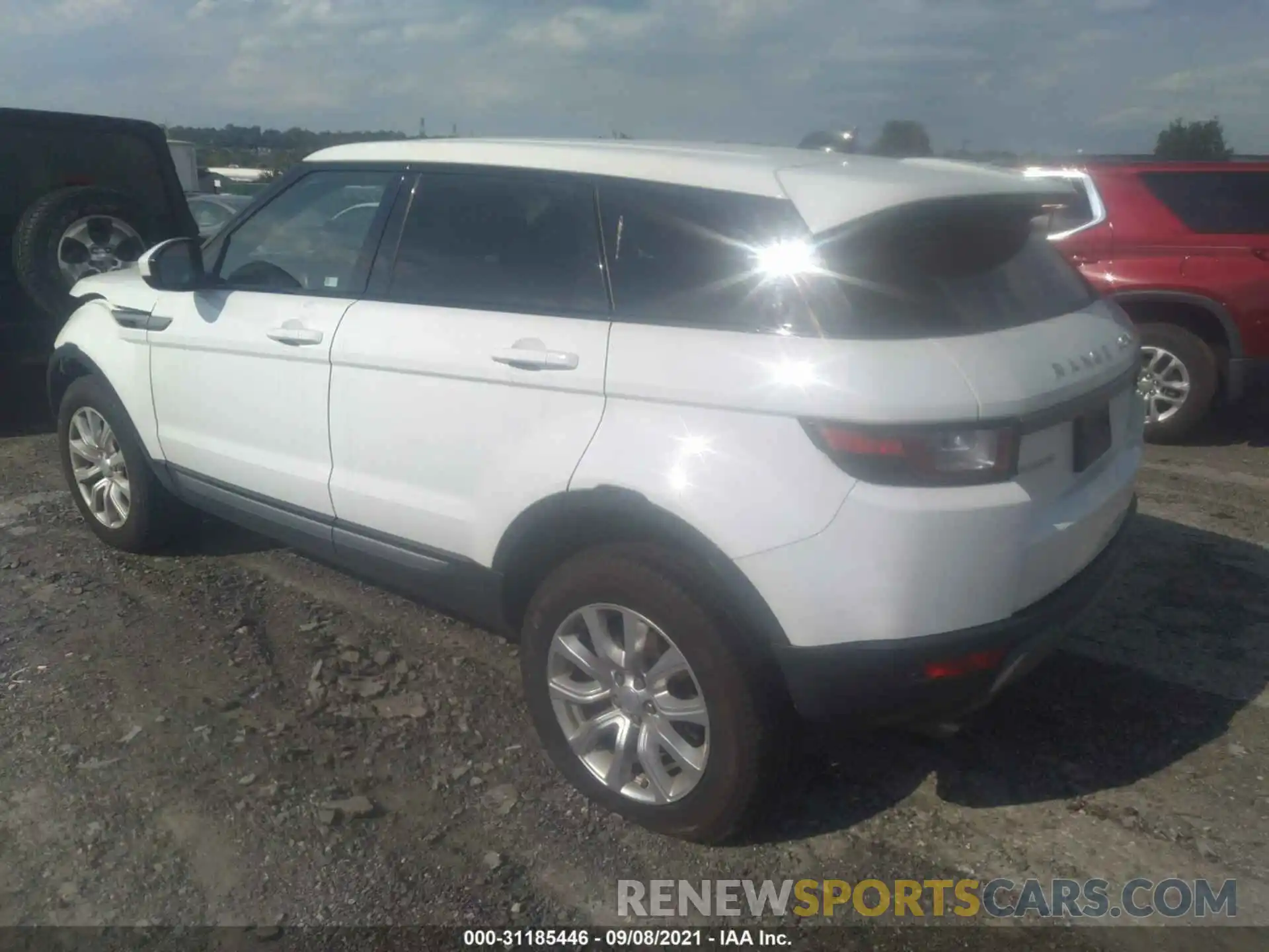 3 Photograph of a damaged car SALVP2RX7KH349523 LAND ROVER RANGE ROVER EVOQUE 2019