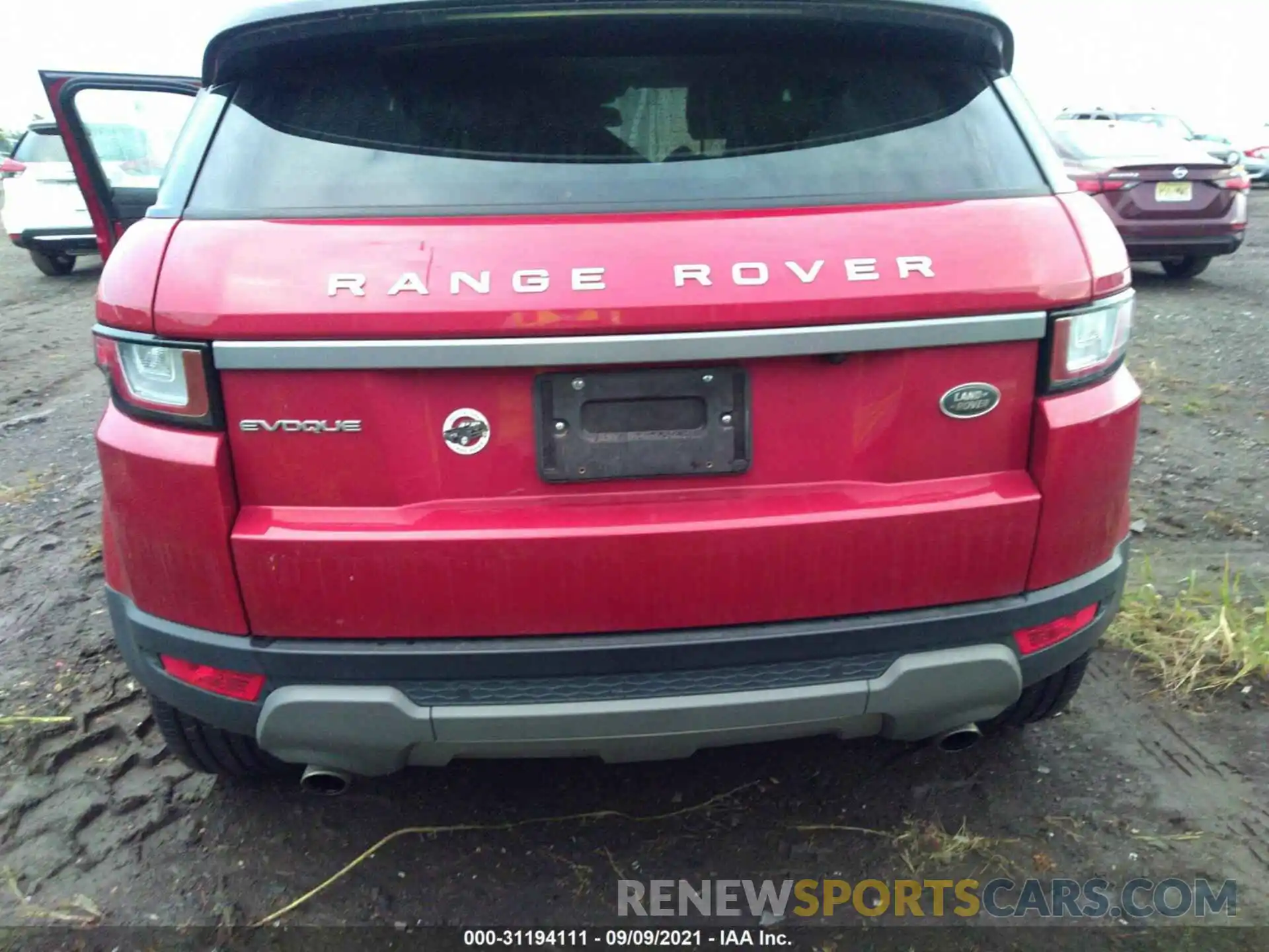 12 Photograph of a damaged car SALVP2RX9KH347529 LAND ROVER RANGE ROVER EVOQUE 2019