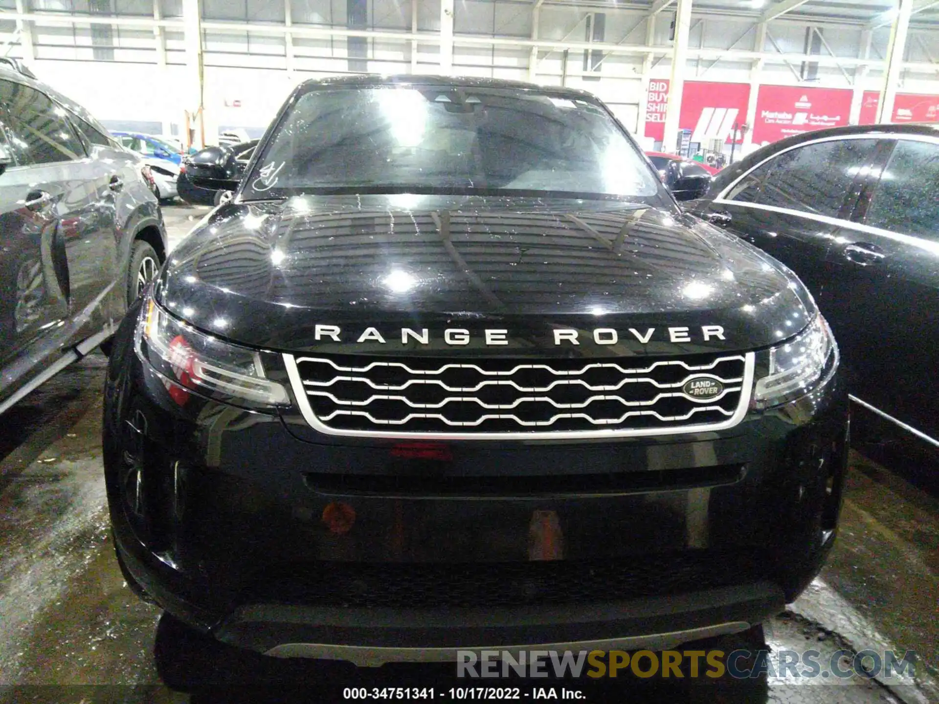 6 Photograph of a damaged car 000ZP2FX7LH076011 LAND ROVER RANGE ROVER EVOQUE 2020