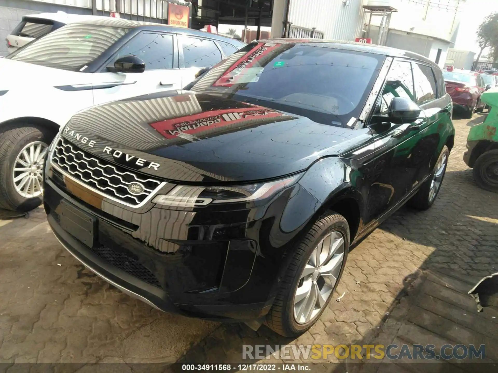 2 Photograph of a damaged car 00LZP2FXXLH080702 LAND ROVER RANGE ROVER EVOQUE 2020