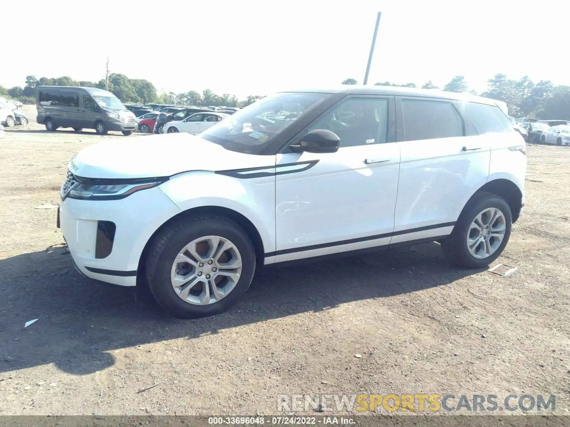 2 Photograph of a damaged car SALZJ2FX0LH005699 LAND ROVER RANGE ROVER EVOQUE 2020