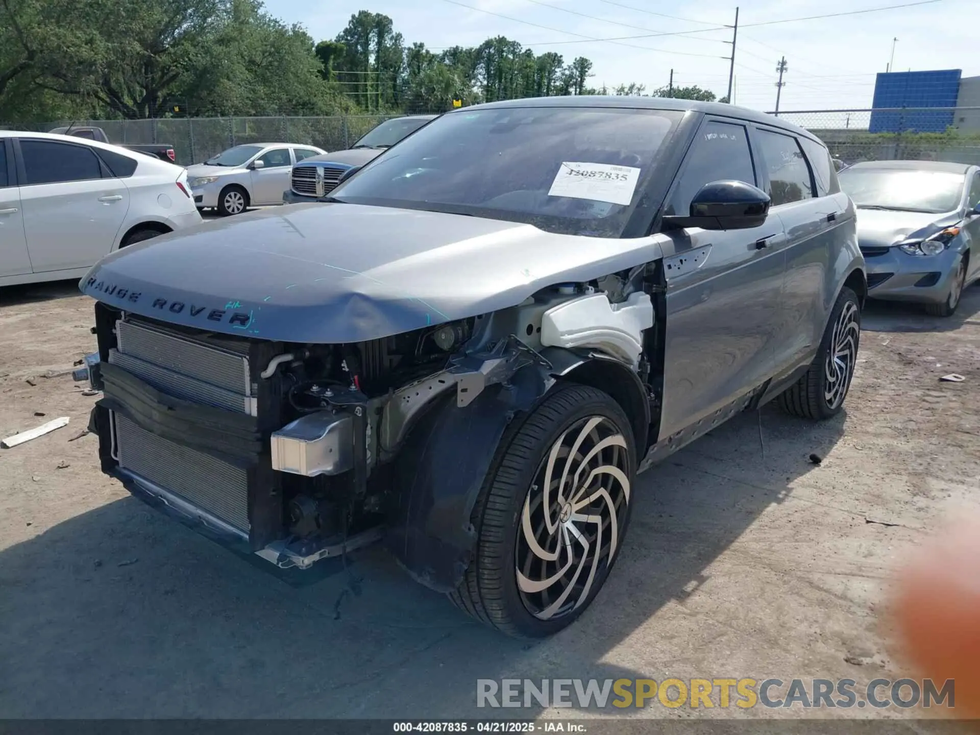 2 Photograph of a damaged car SALZJ2FX1LH090777 LAND ROVER RANGE ROVER EVOQUE 2020