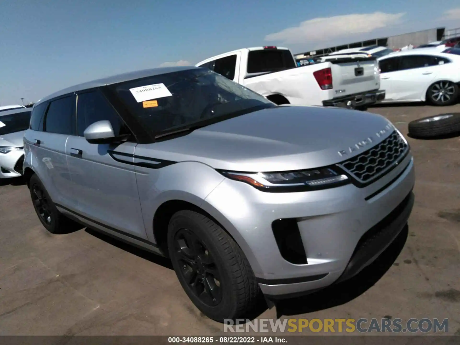 1 Photograph of a damaged car SALZJ2FX2LH048201 LAND ROVER RANGE ROVER EVOQUE 2020