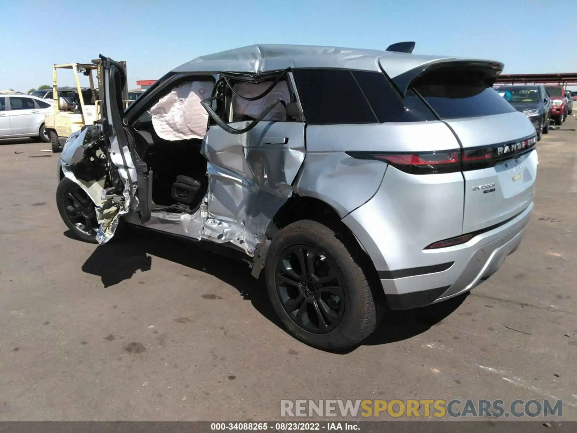 3 Photograph of a damaged car SALZJ2FX2LH048201 LAND ROVER RANGE ROVER EVOQUE 2020