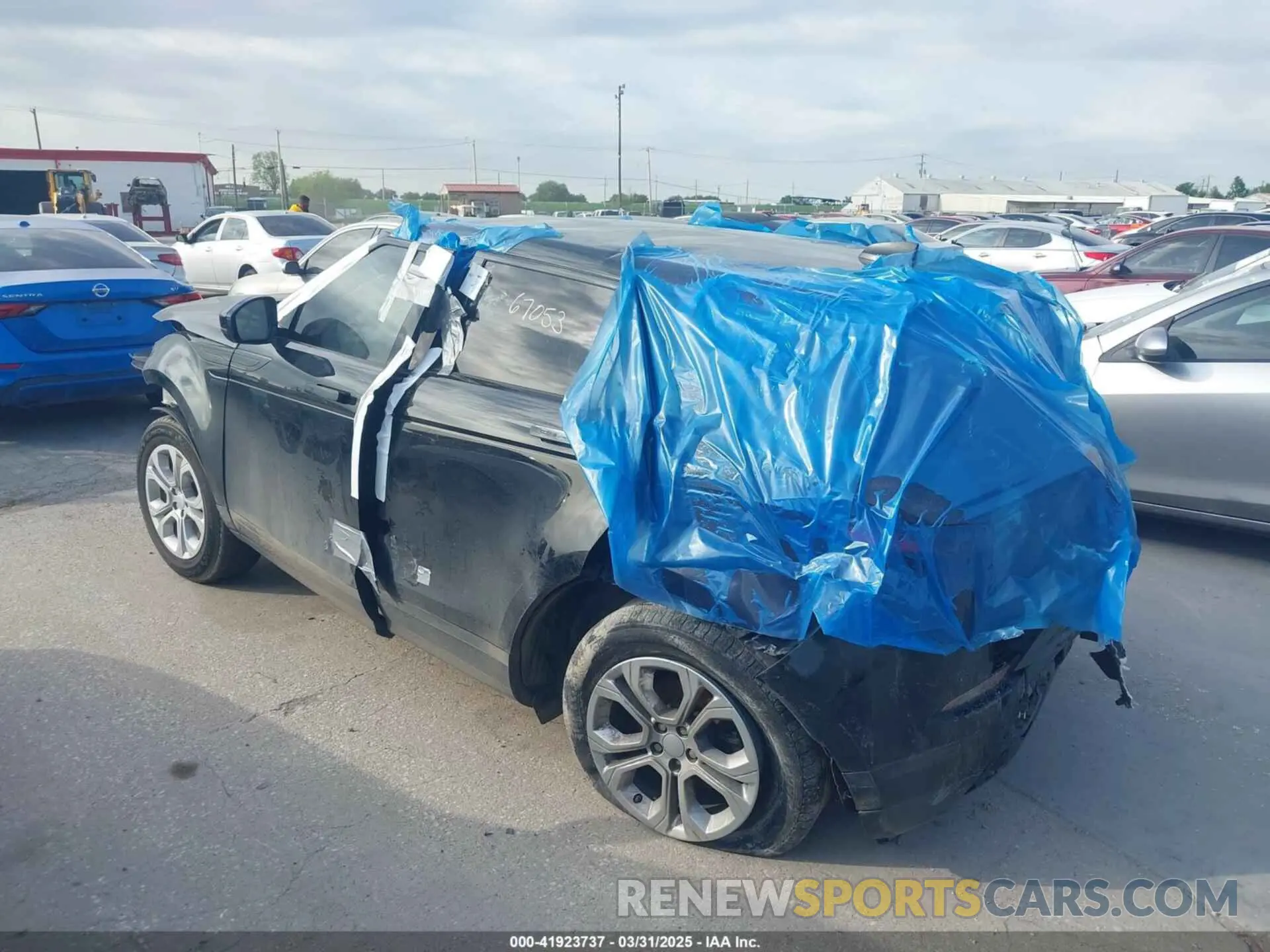 3 Photograph of a damaged car SALZJ2FX2LH103942 LAND ROVER RANGE ROVER EVOQUE 2020