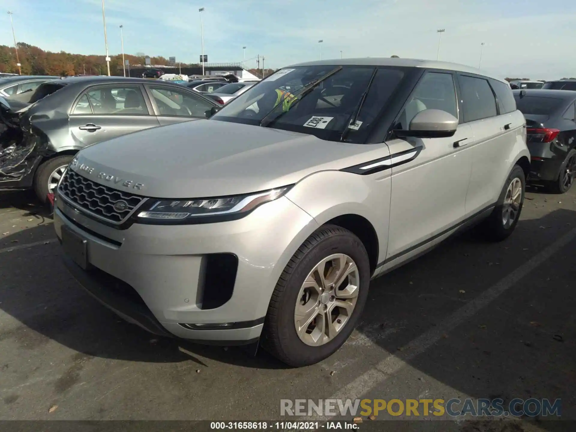 2 Photograph of a damaged car SALZJ2FX3LH101844 LAND ROVER RANGE ROVER EVOQUE 2020