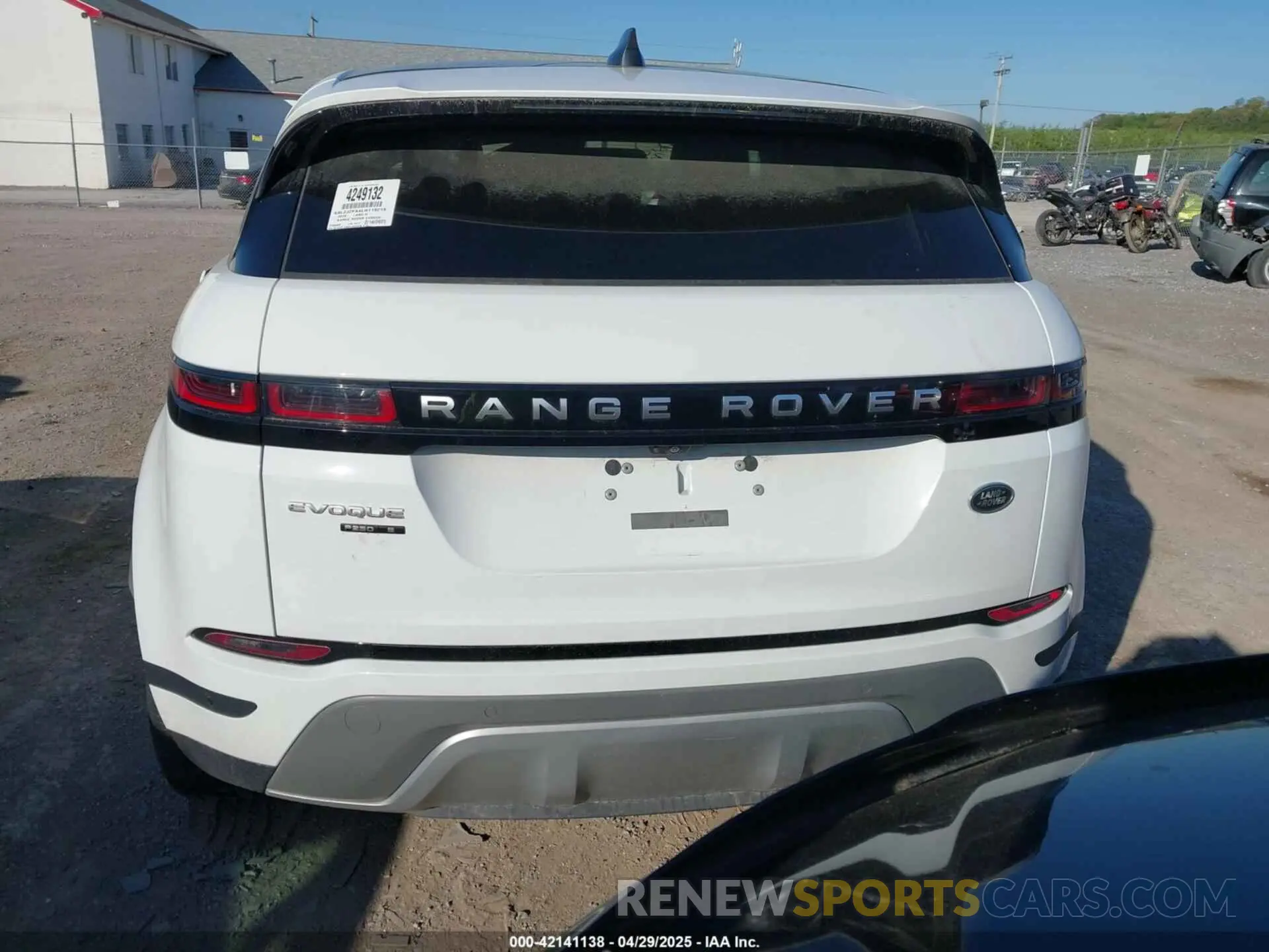 16 Photograph of a damaged car SALZJ2FX4LH119219 LAND ROVER RANGE ROVER EVOQUE 2020