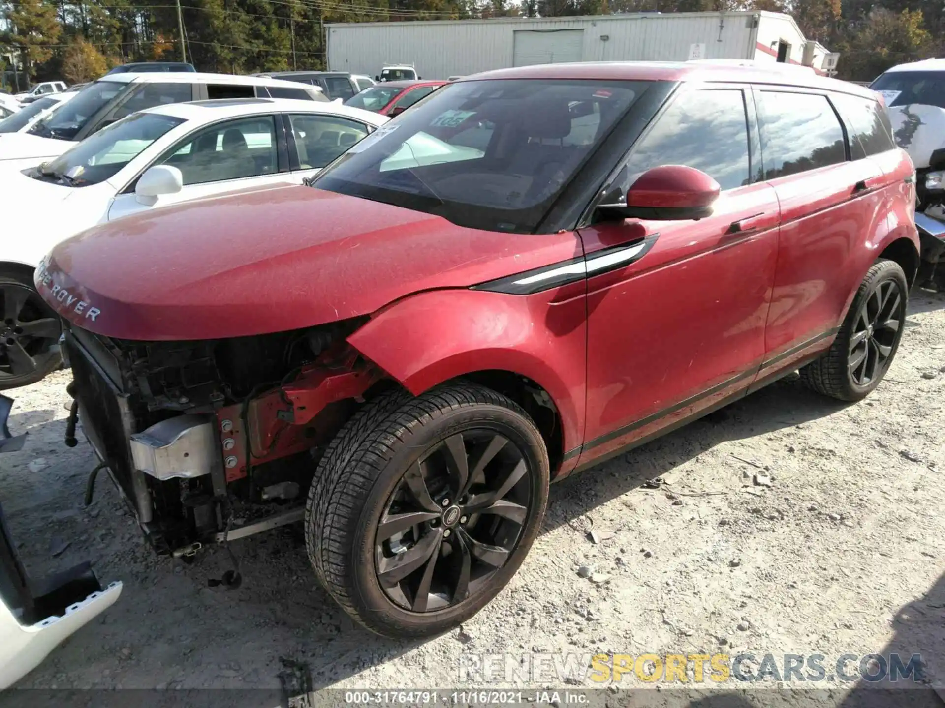 2 Photograph of a damaged car SALZJ2FX5LH038312 LAND ROVER RANGE ROVER EVOQUE 2020