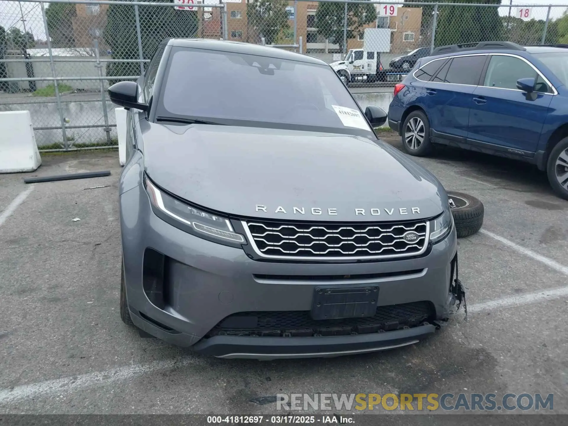 13 Photograph of a damaged car SALZJ2FX5LH068877 LAND ROVER RANGE ROVER EVOQUE 2020