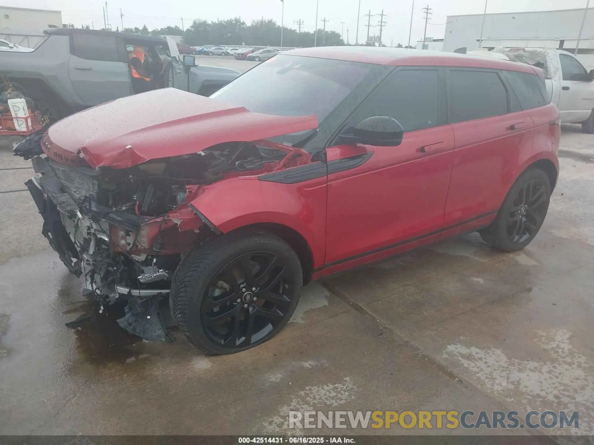 2 Photograph of a damaged car SALZJ2FX6LH018148 LAND ROVER RANGE ROVER EVOQUE 2020